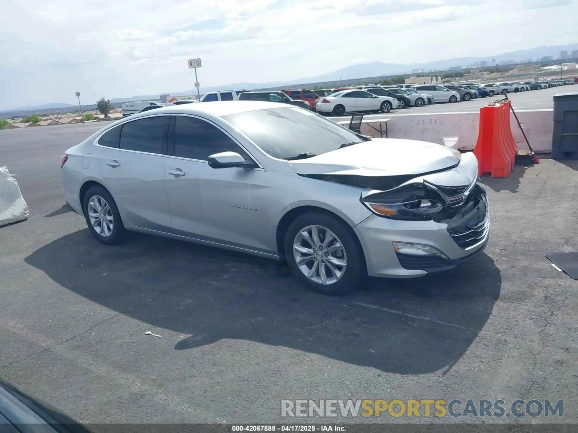 1 Photograph of a damaged car 1G1ZD5ST0LF061813 CHEVROLET MALIBU 2020