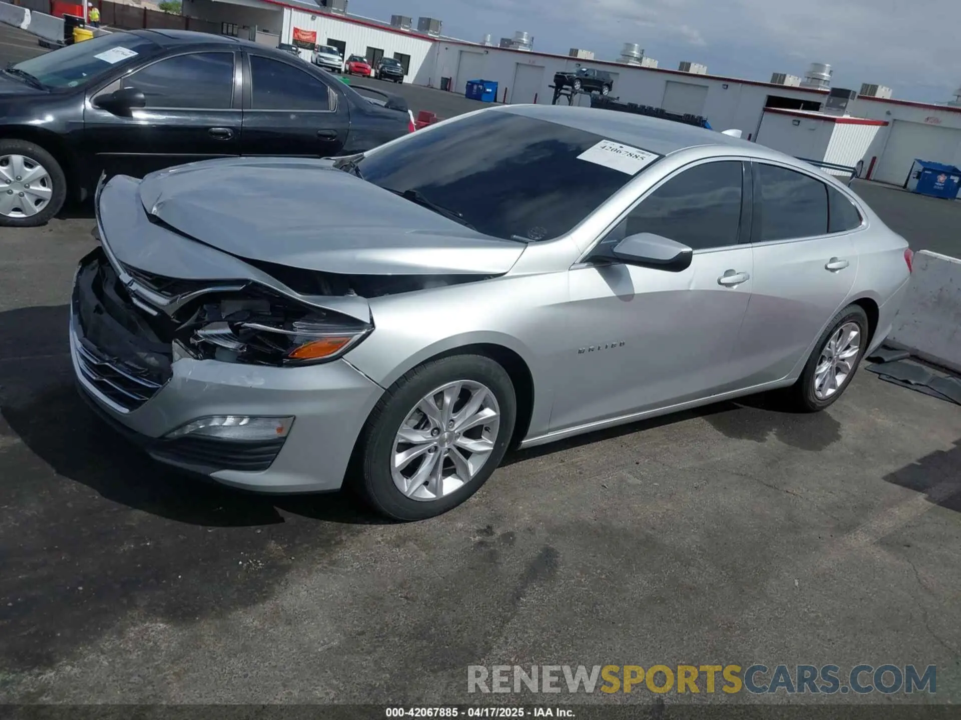 14 Photograph of a damaged car 1G1ZD5ST0LF061813 CHEVROLET MALIBU 2020
