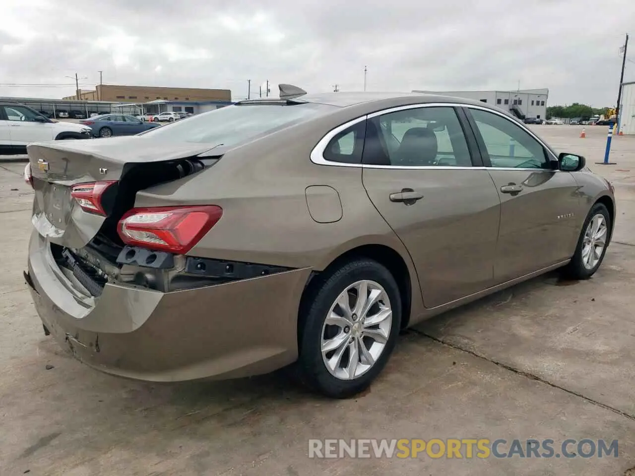 3 Photograph of a damaged car 1G1ZD5ST0LF066722 CHEVROLET MALIBU 2020