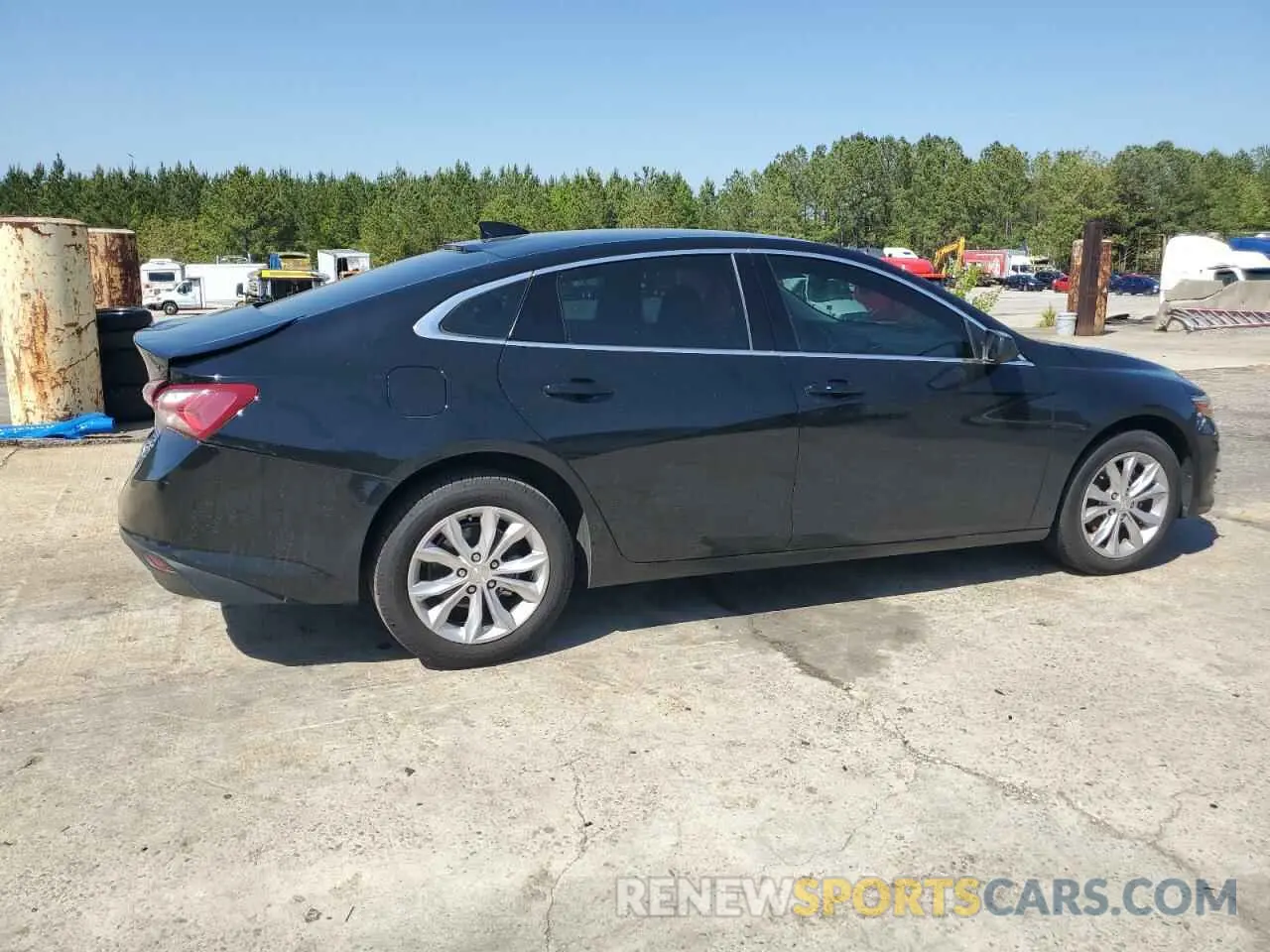 3 Photograph of a damaged car 1G1ZD5ST0LF069409 CHEVROLET MALIBU 2020
