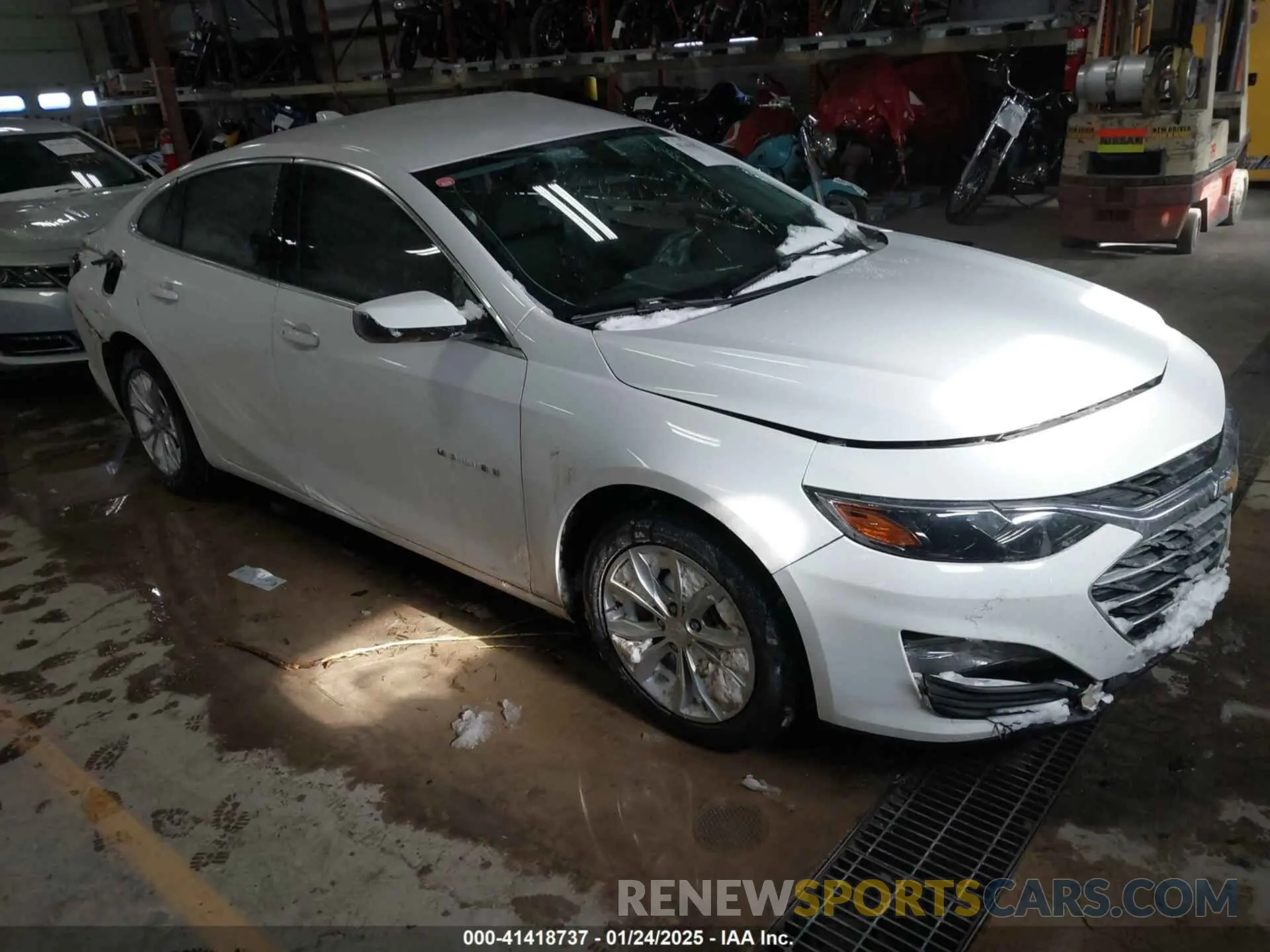 1 Photograph of a damaged car 1G1ZD5ST0LF077400 CHEVROLET MALIBU 2020