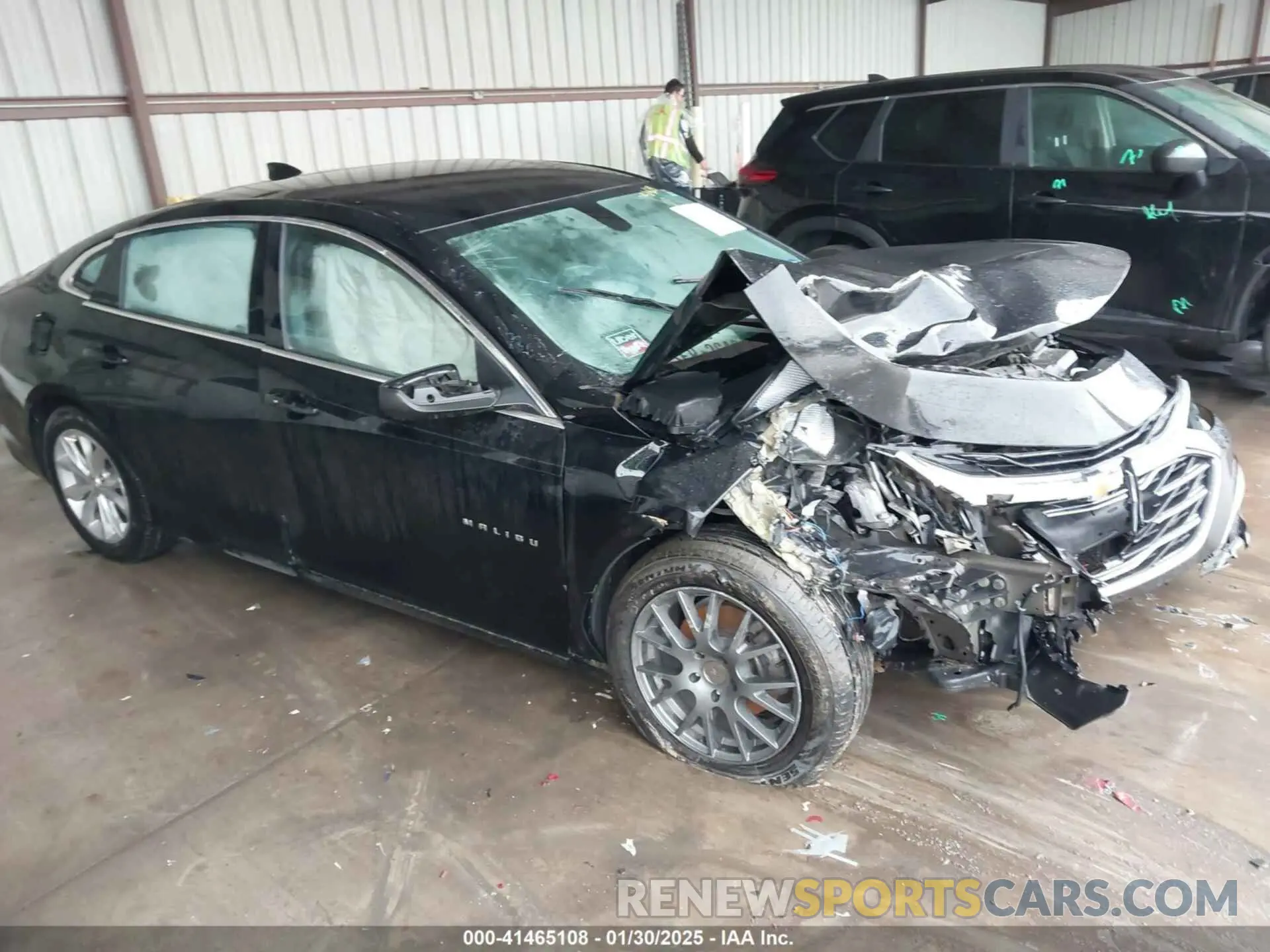 1 Photograph of a damaged car 1G1ZD5ST0LF081429 CHEVROLET MALIBU 2020