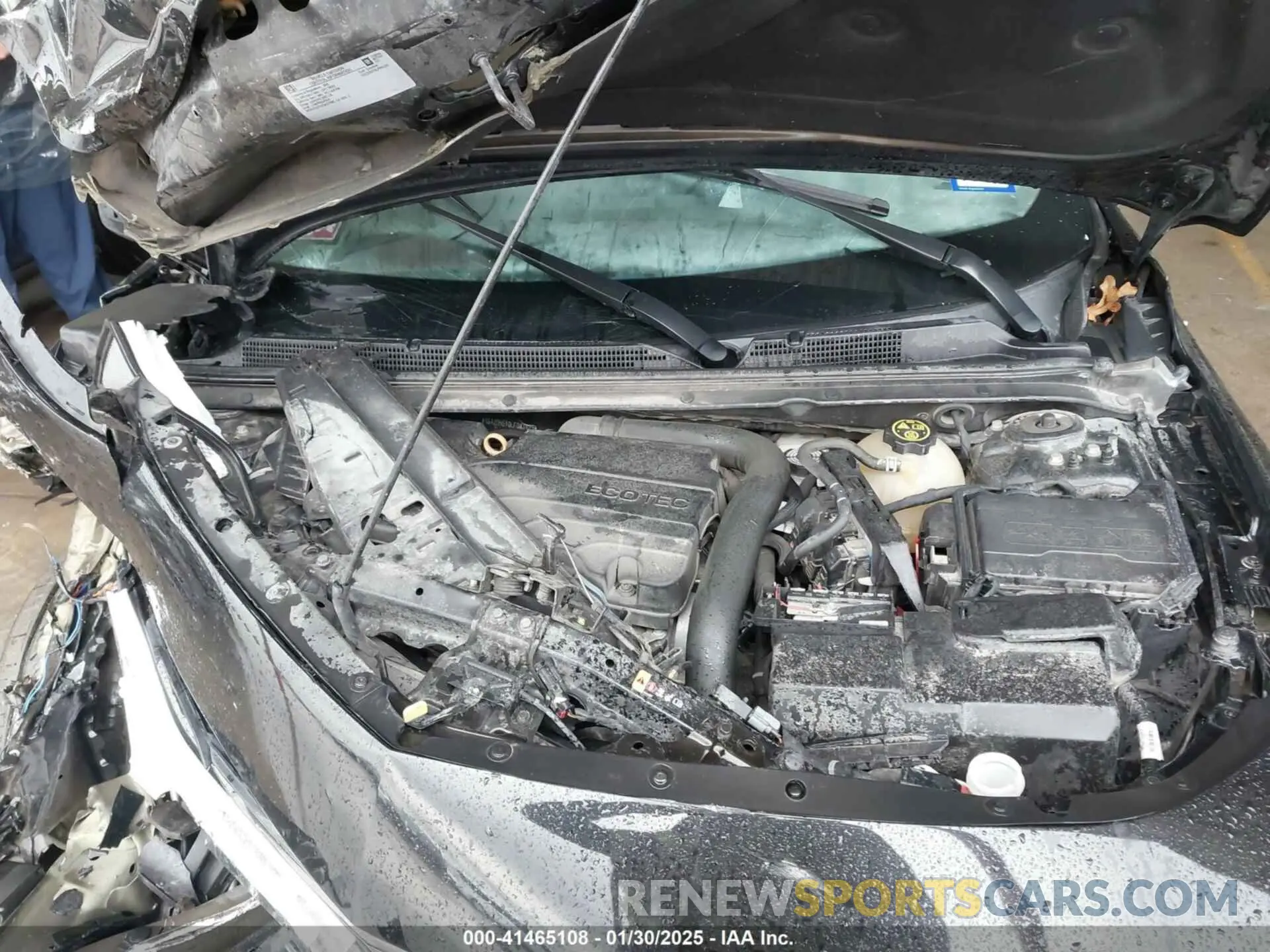 10 Photograph of a damaged car 1G1ZD5ST0LF081429 CHEVROLET MALIBU 2020