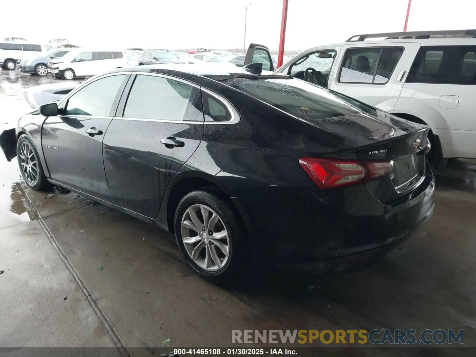 3 Photograph of a damaged car 1G1ZD5ST0LF081429 CHEVROLET MALIBU 2020