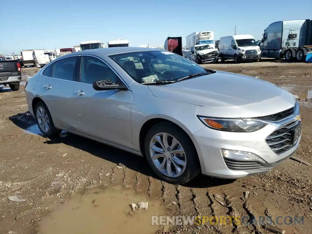 4 Photograph of a damaged car 1G1ZD5ST0LF089840 CHEVROLET MALIBU 2020