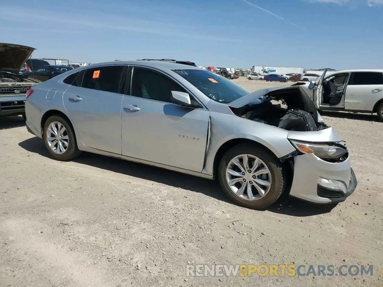 4 Photograph of a damaged car 1G1ZD5ST0LF095279 CHEVROLET MALIBU 2020