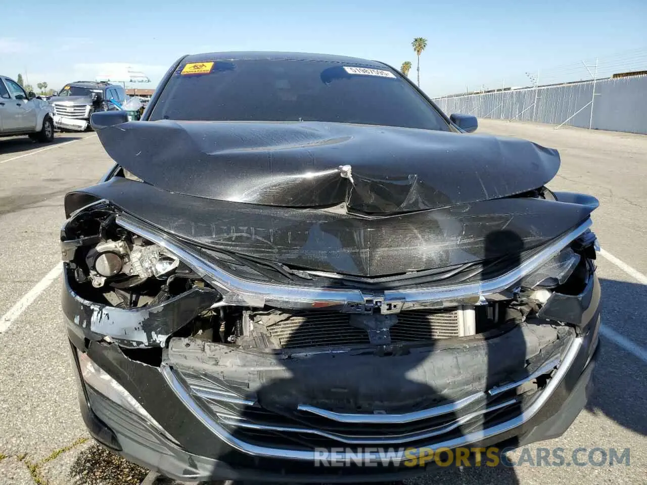 5 Photograph of a damaged car 1G1ZD5ST0LF095587 CHEVROLET MALIBU 2020