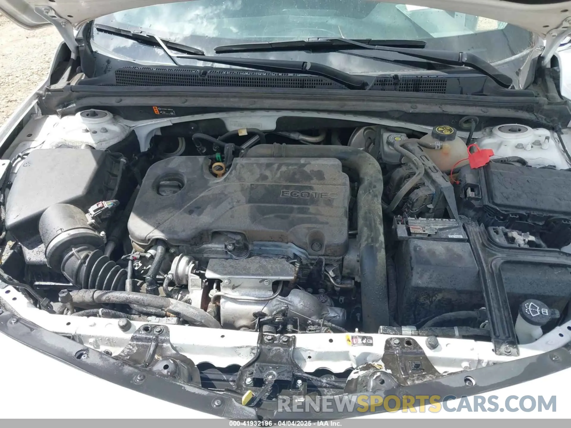 10 Photograph of a damaged car 1G1ZD5ST0LF095850 CHEVROLET MALIBU 2020