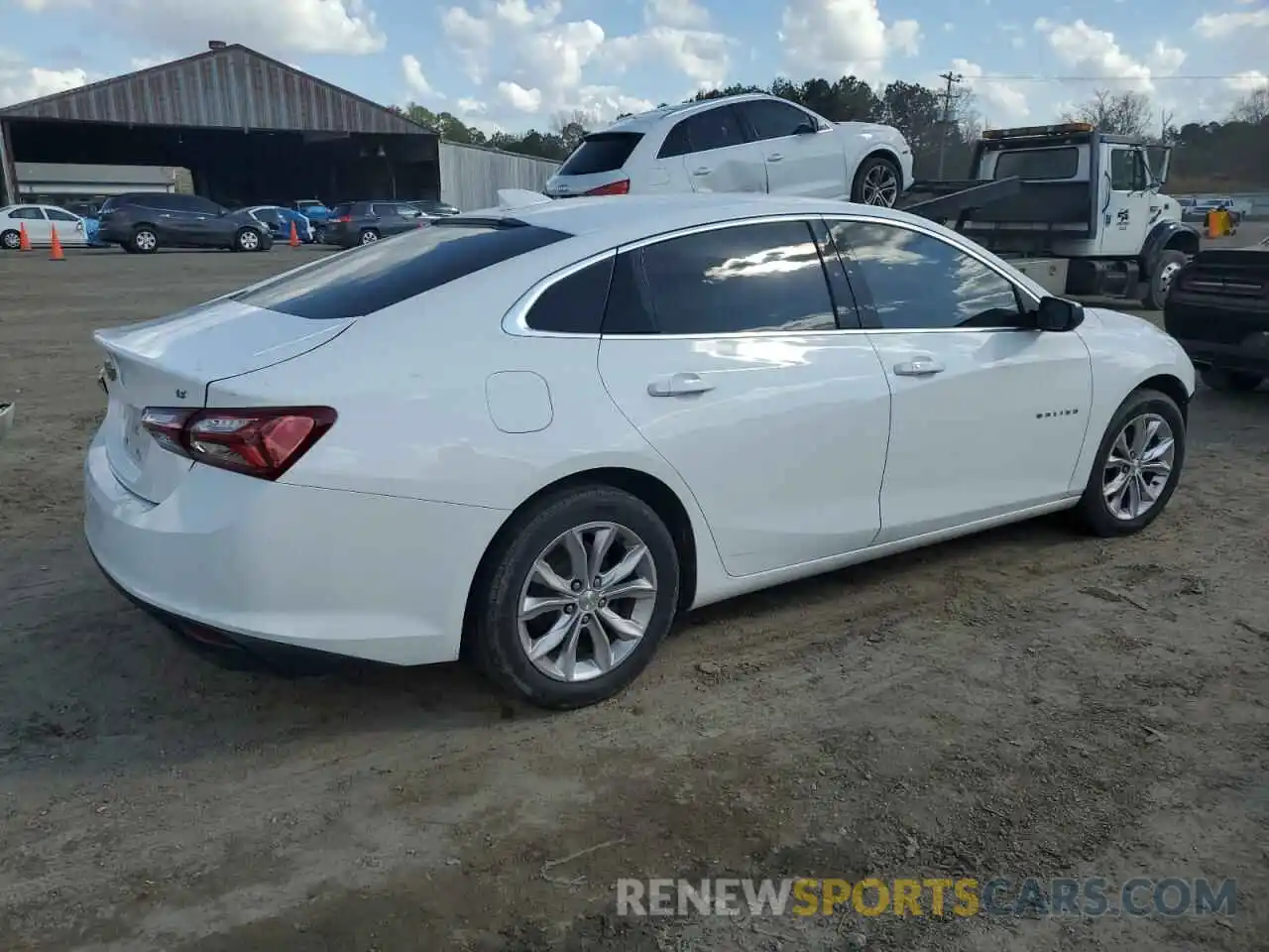 3 Photograph of a damaged car 1G1ZD5ST0LF102179 CHEVROLET MALIBU 2020