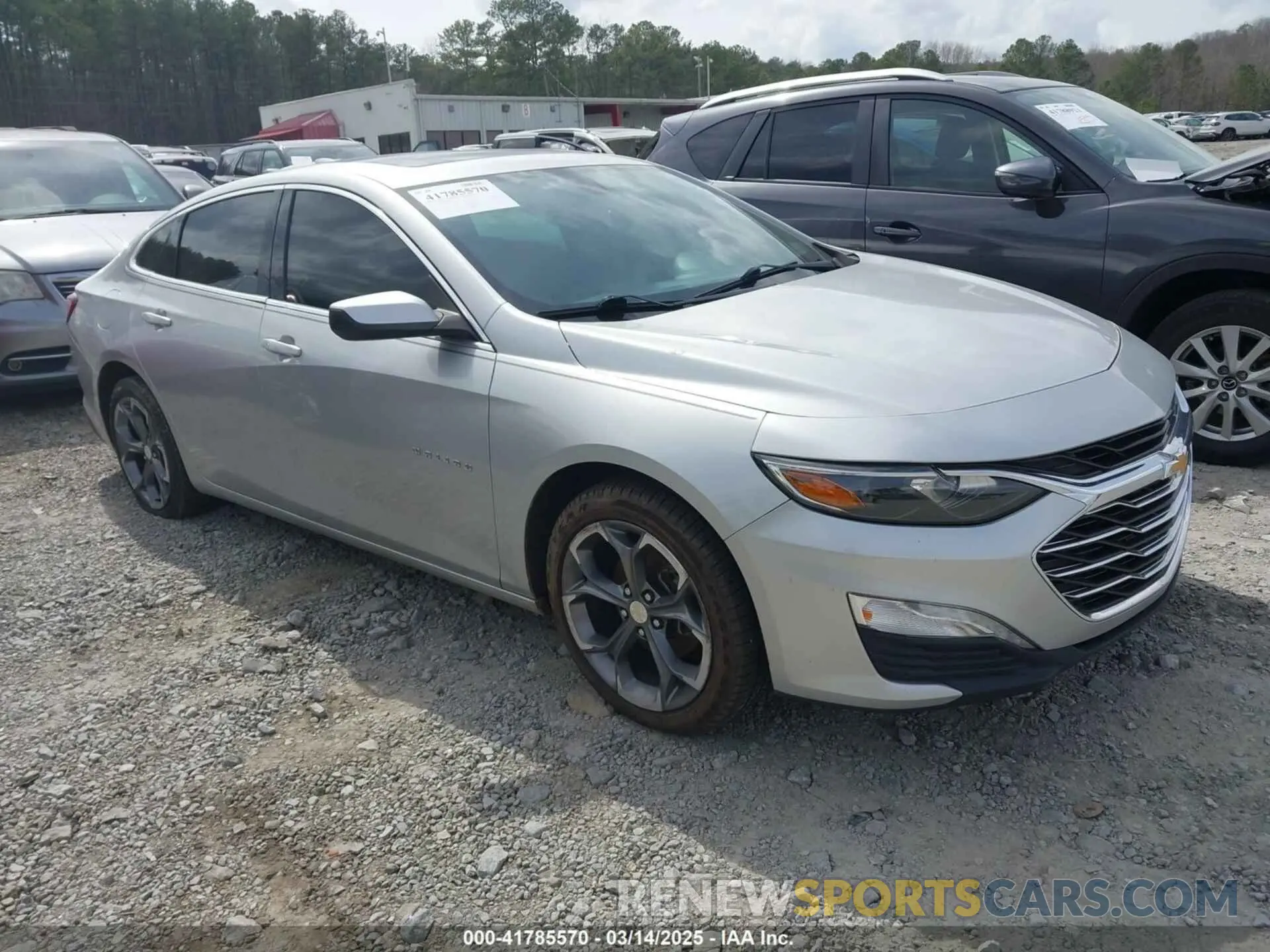 1 Photograph of a damaged car 1G1ZD5ST0LF102683 CHEVROLET MALIBU 2020