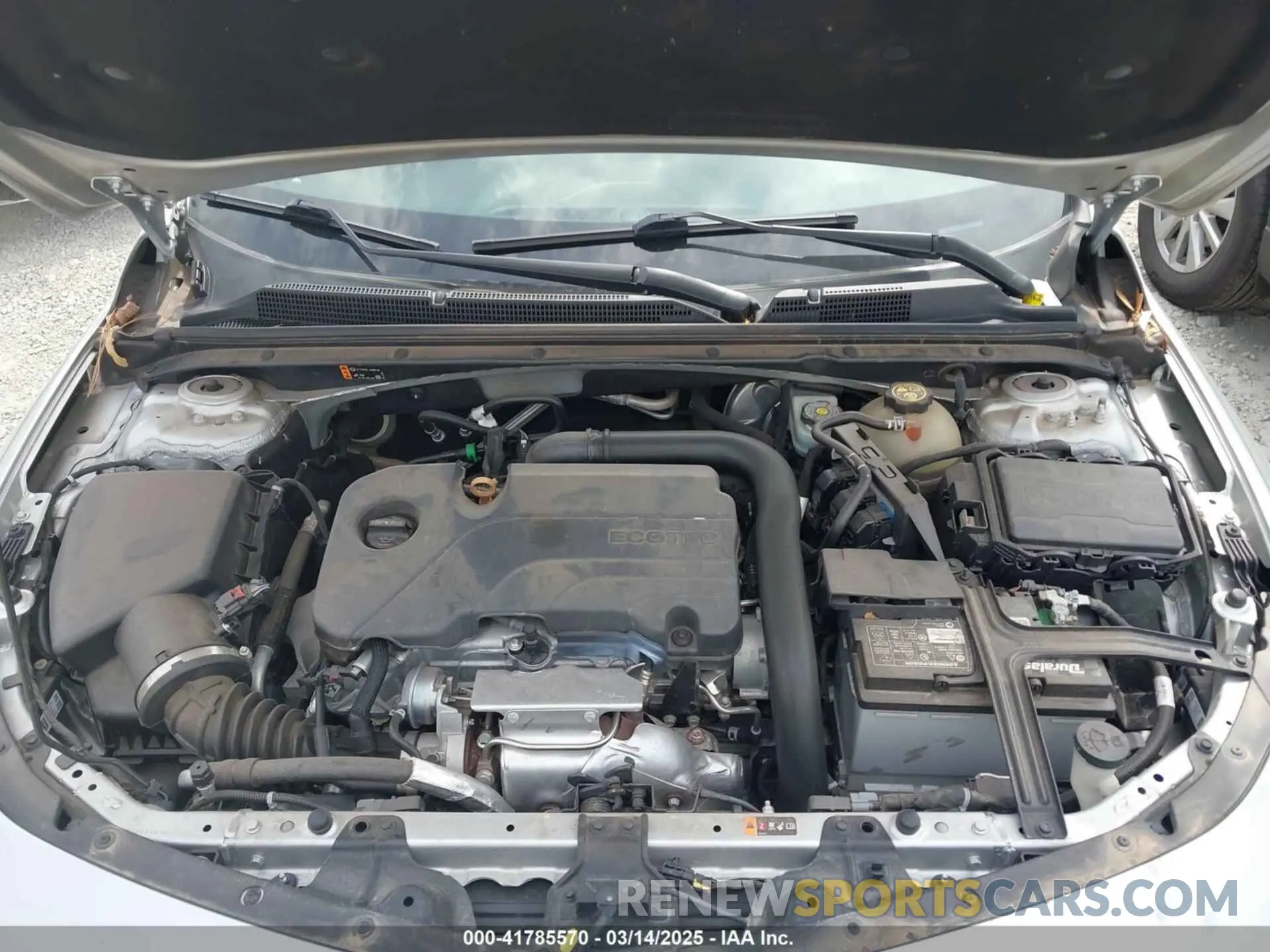 10 Photograph of a damaged car 1G1ZD5ST0LF102683 CHEVROLET MALIBU 2020