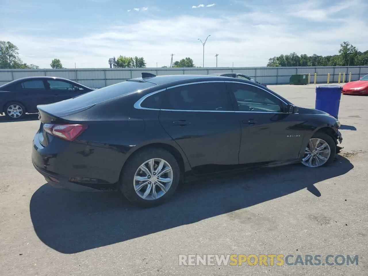 3 Photograph of a damaged car 1G1ZD5ST0LF106670 CHEVROLET MALIBU 2020