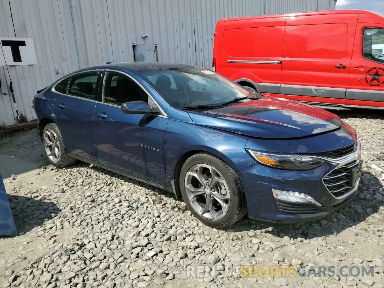 4 Photograph of a damaged car 1G1ZD5ST0LF138275 CHEVROLET MALIBU 2020