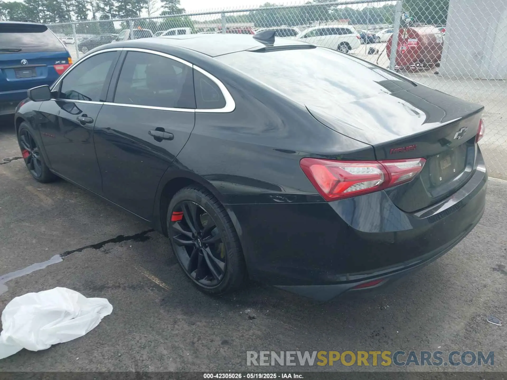 3 Photograph of a damaged car 1G1ZD5ST0LF157991 CHEVROLET MALIBU 2020