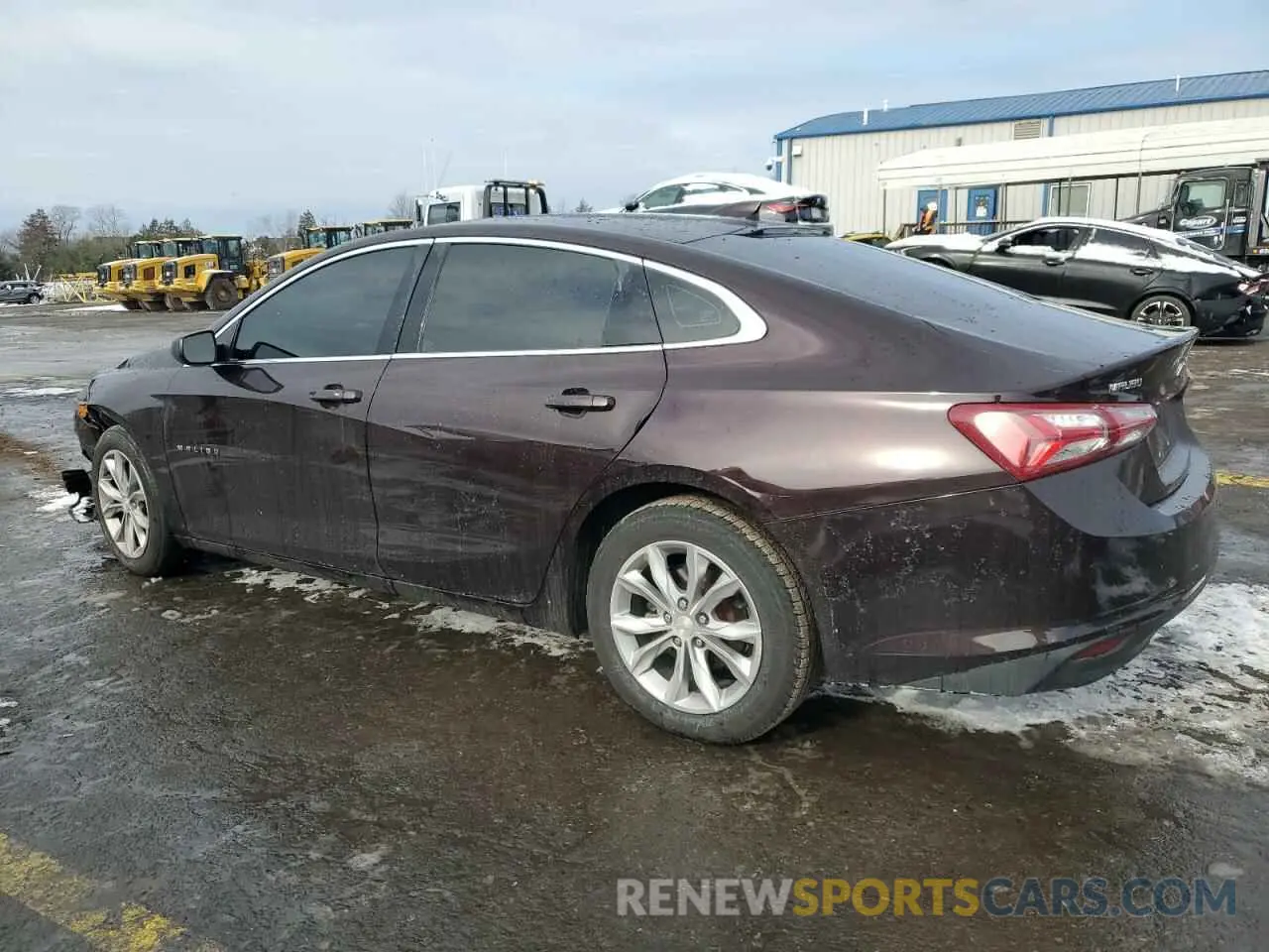 2 Photograph of a damaged car 1G1ZD5ST1LF011454 CHEVROLET MALIBU 2020