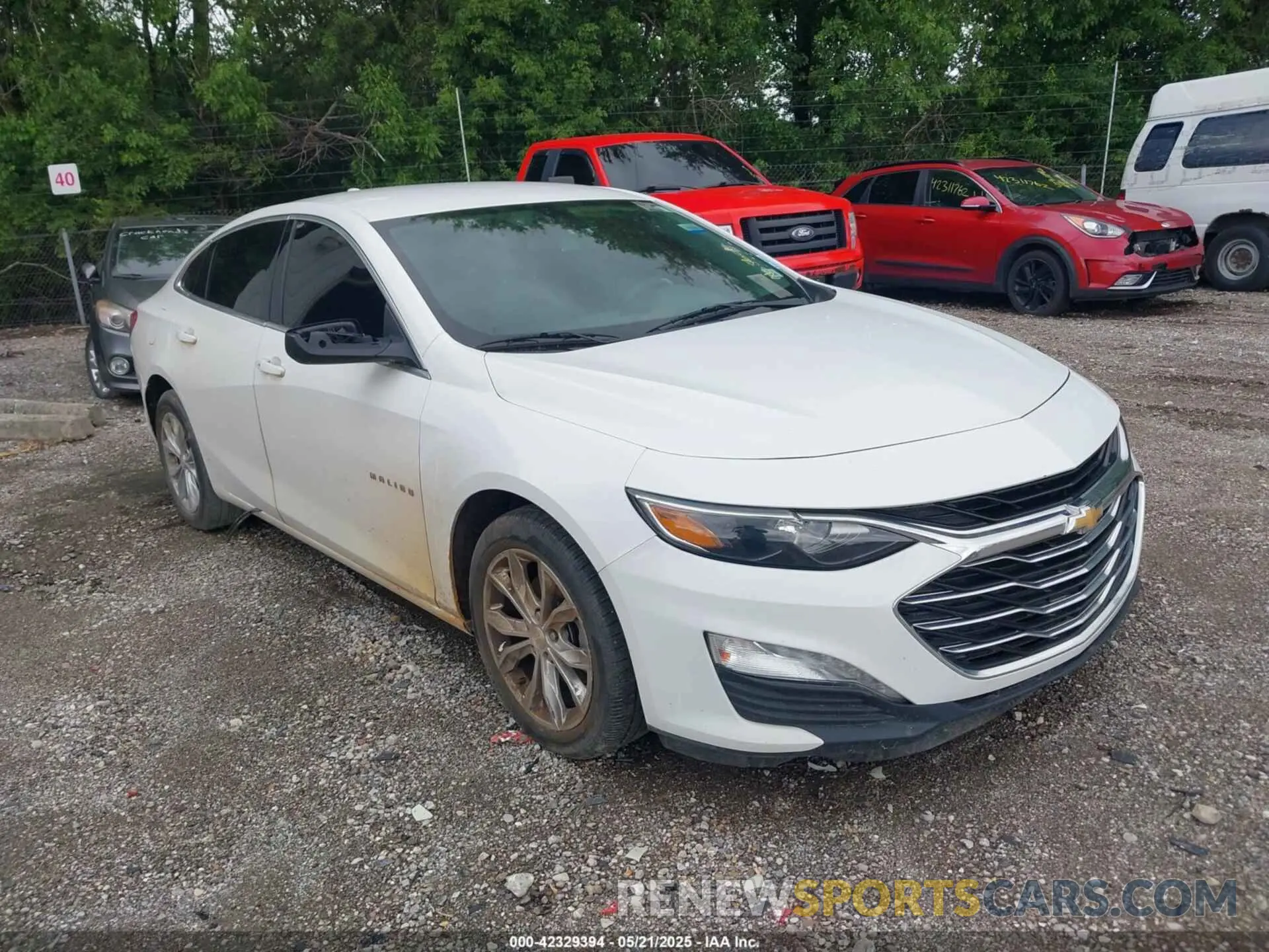 1 Photograph of a damaged car 1G1ZD5ST1LF030022 CHEVROLET MALIBU 2020