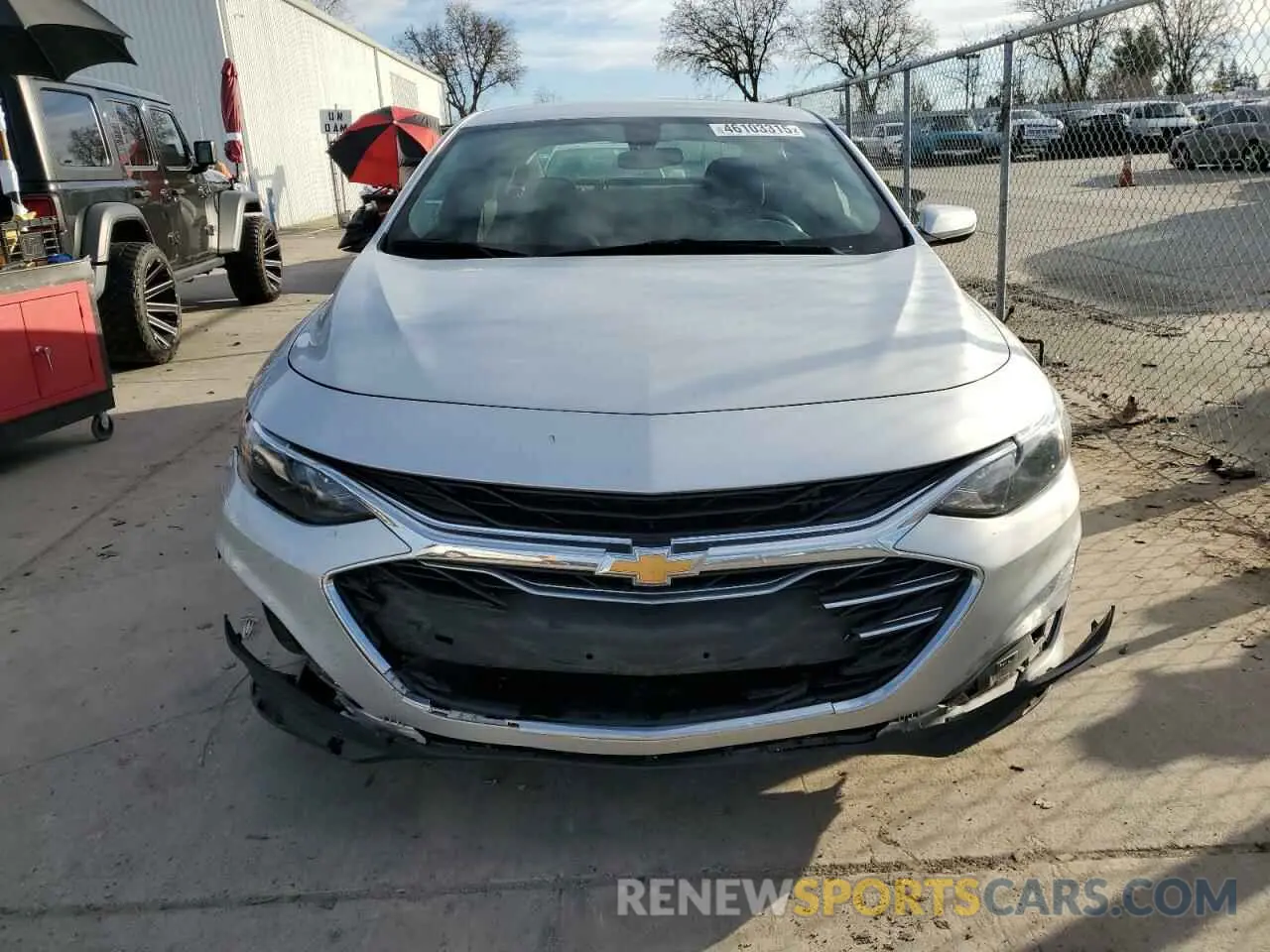 5 Photograph of a damaged car 1G1ZD5ST1LF037259 CHEVROLET MALIBU 2020