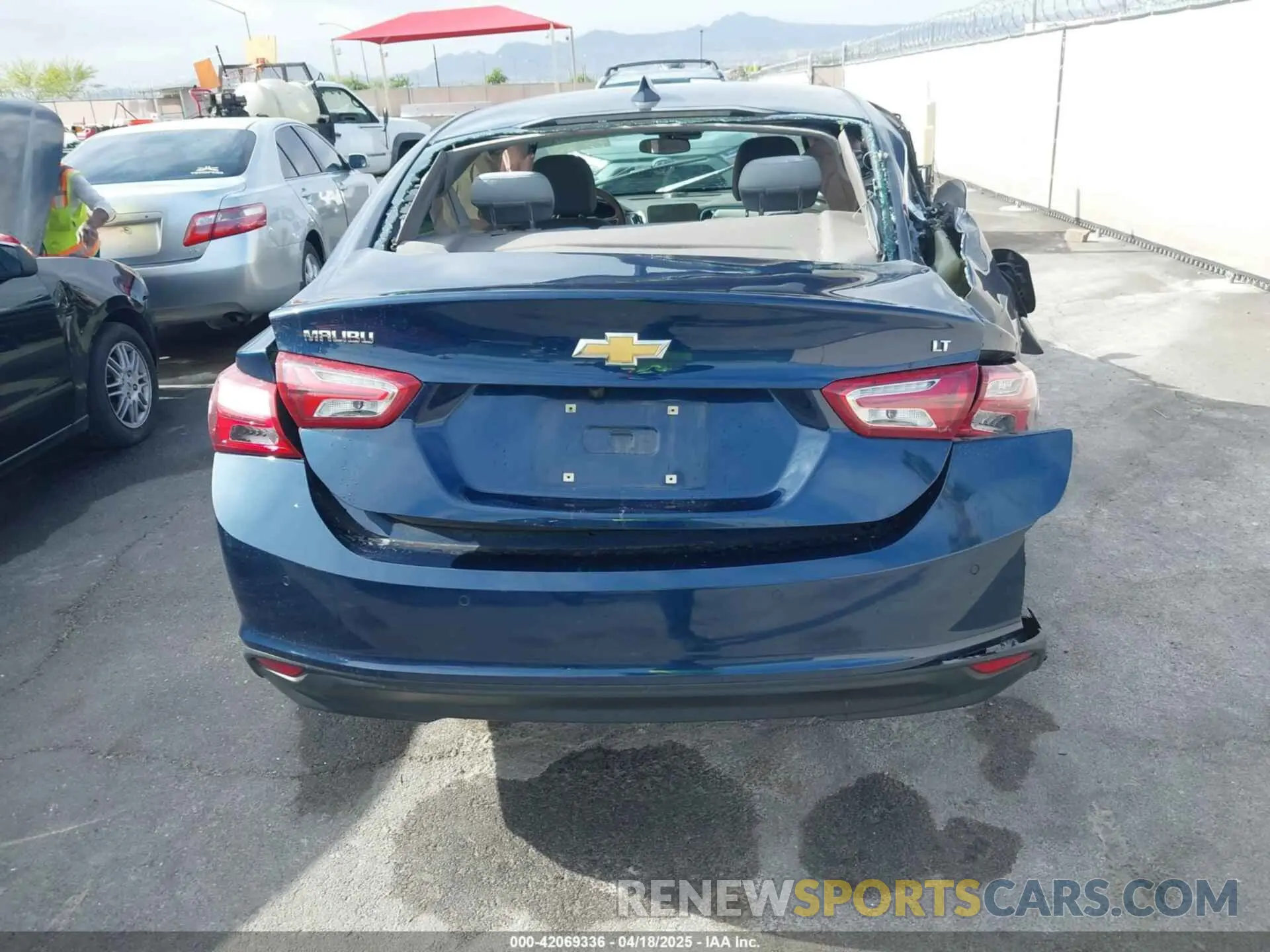 16 Photograph of a damaged car 1G1ZD5ST1LF058774 CHEVROLET MALIBU 2020
