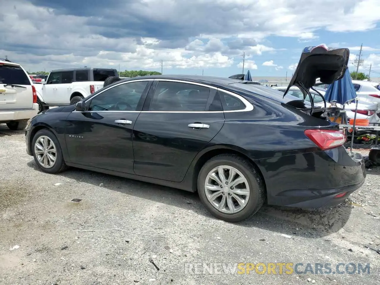 2 Photograph of a damaged car 1G1ZD5ST1LF067068 CHEVROLET MALIBU 2020