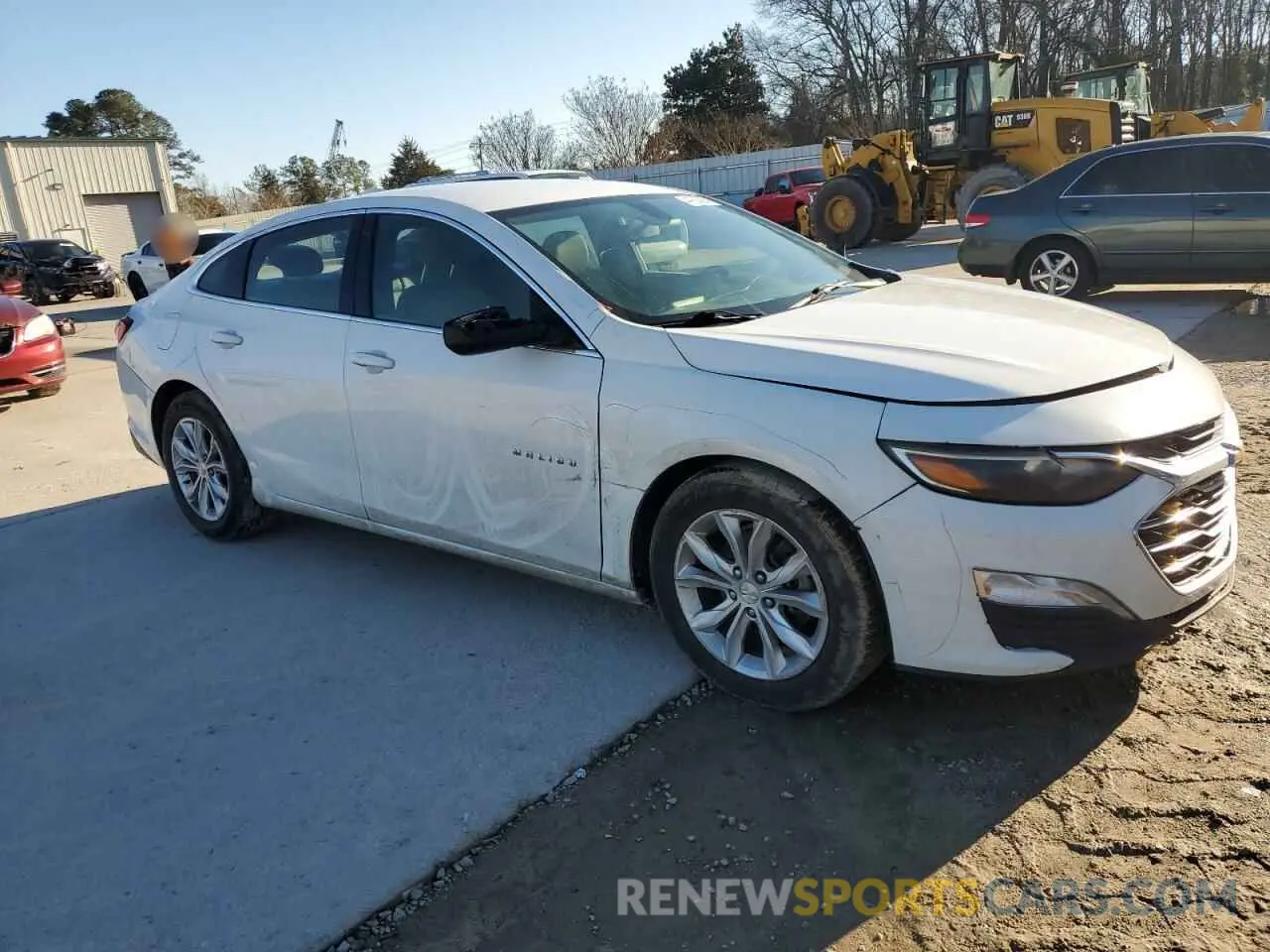 4 Photograph of a damaged car 1G1ZD5ST1LF069158 CHEVROLET MALIBU 2020