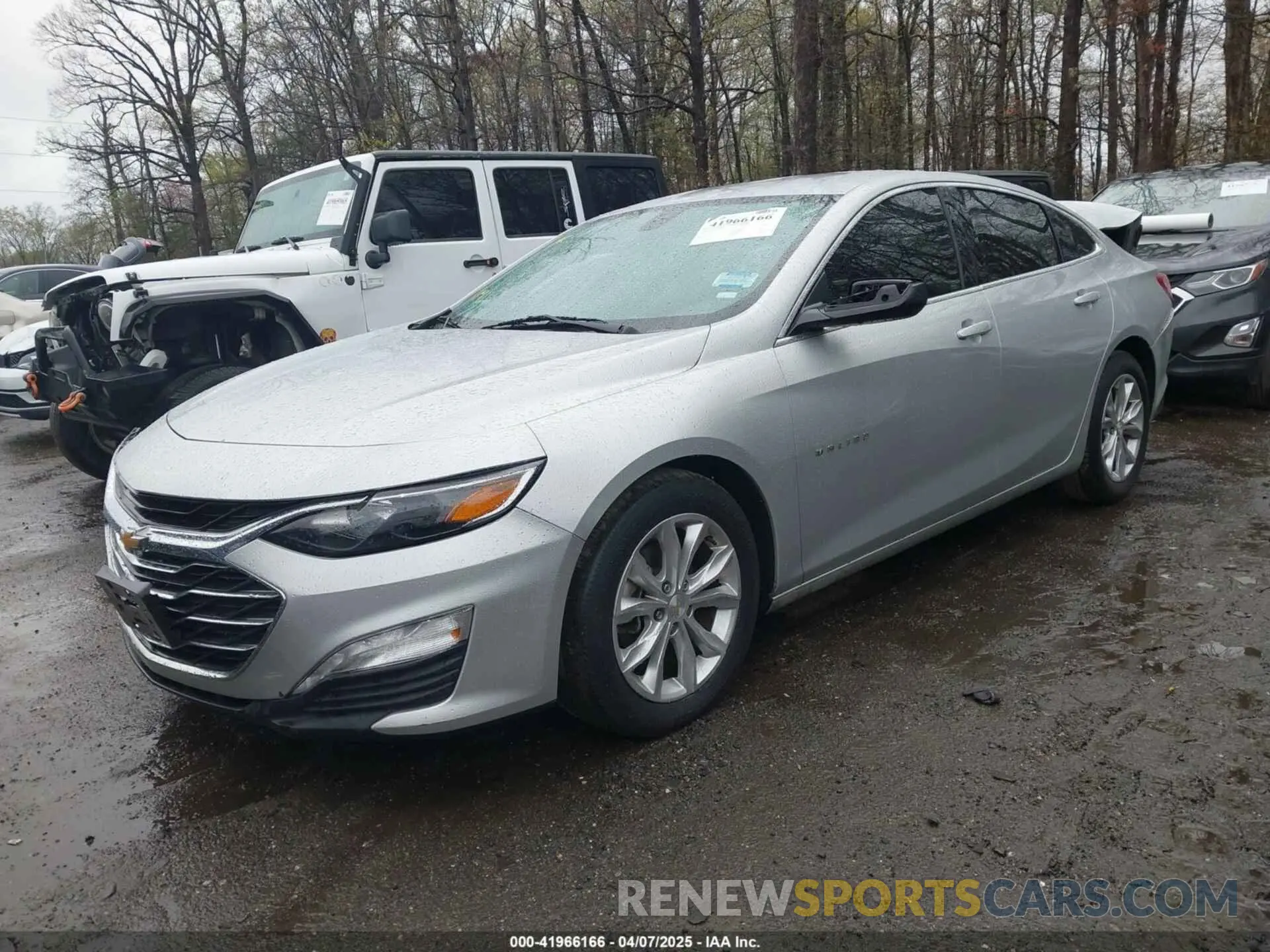 2 Photograph of a damaged car 1G1ZD5ST1LF069905 CHEVROLET MALIBU 2020