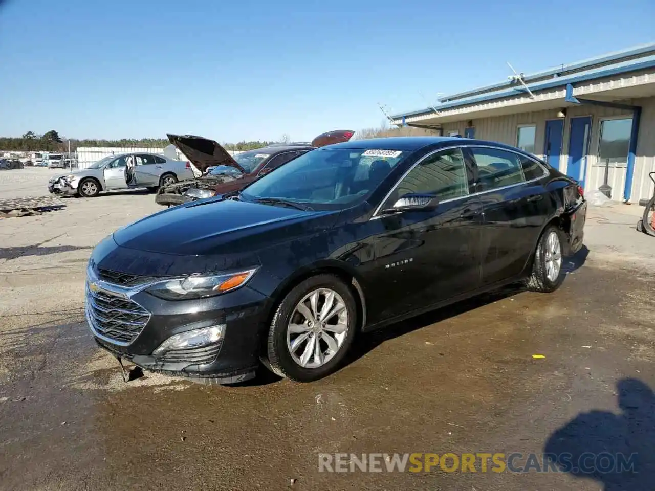 1 Photograph of a damaged car 1G1ZD5ST1LF070133 CHEVROLET MALIBU 2020