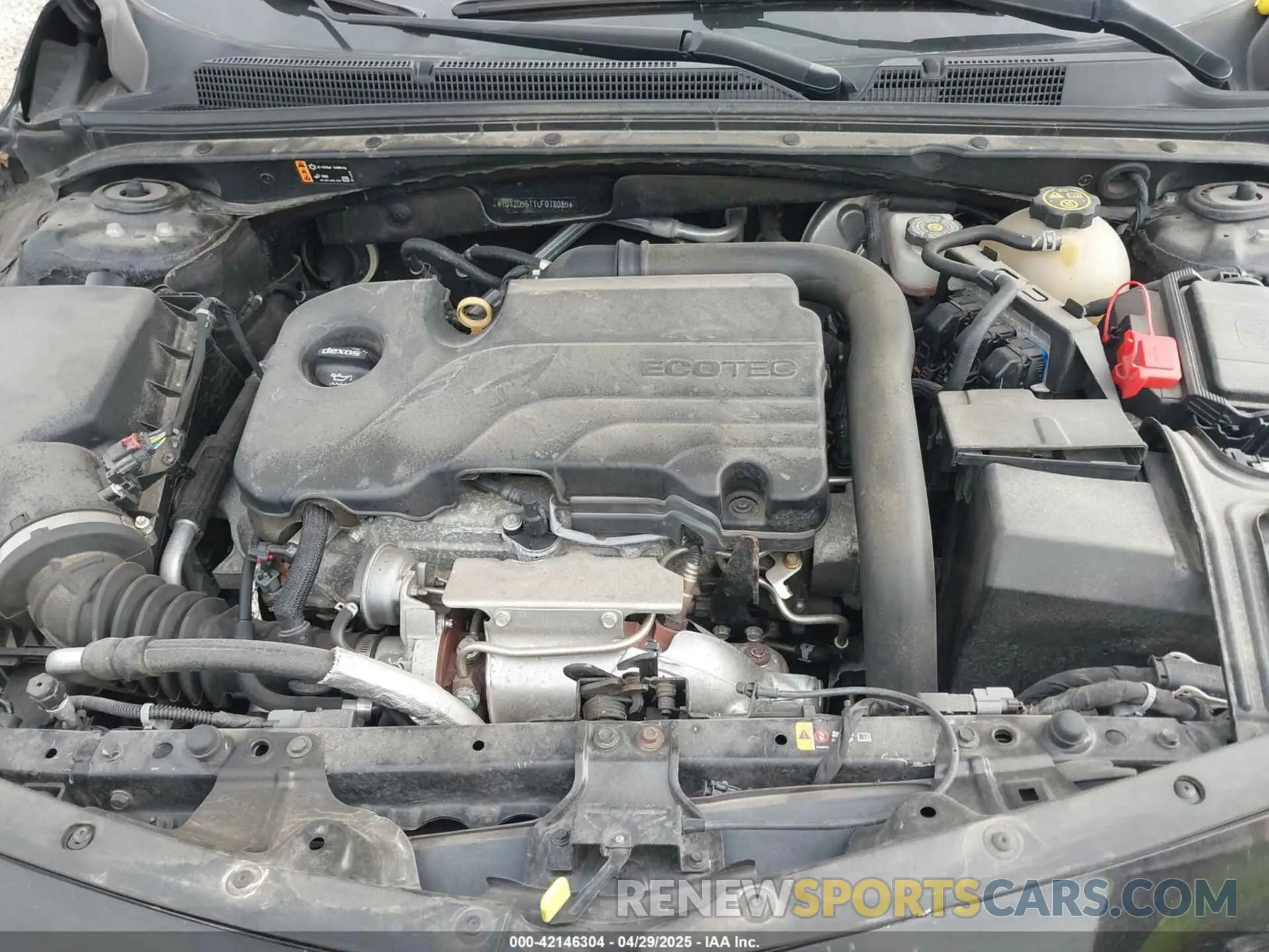 10 Photograph of a damaged car 1G1ZD5ST1LF078085 CHEVROLET MALIBU 2020