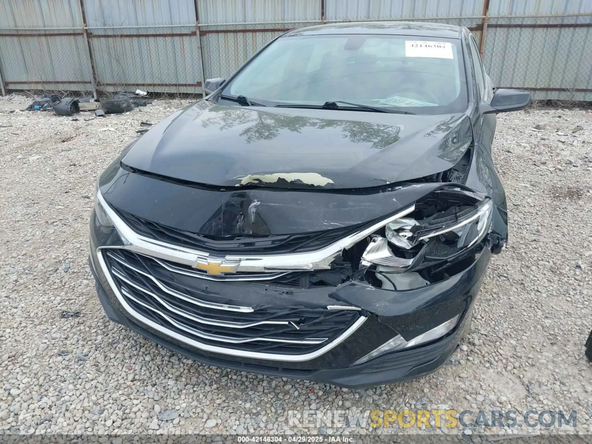 6 Photograph of a damaged car 1G1ZD5ST1LF078085 CHEVROLET MALIBU 2020