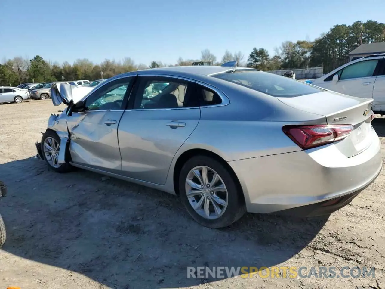 2 Photograph of a damaged car 1G1ZD5ST1LF078233 CHEVROLET MALIBU 2020