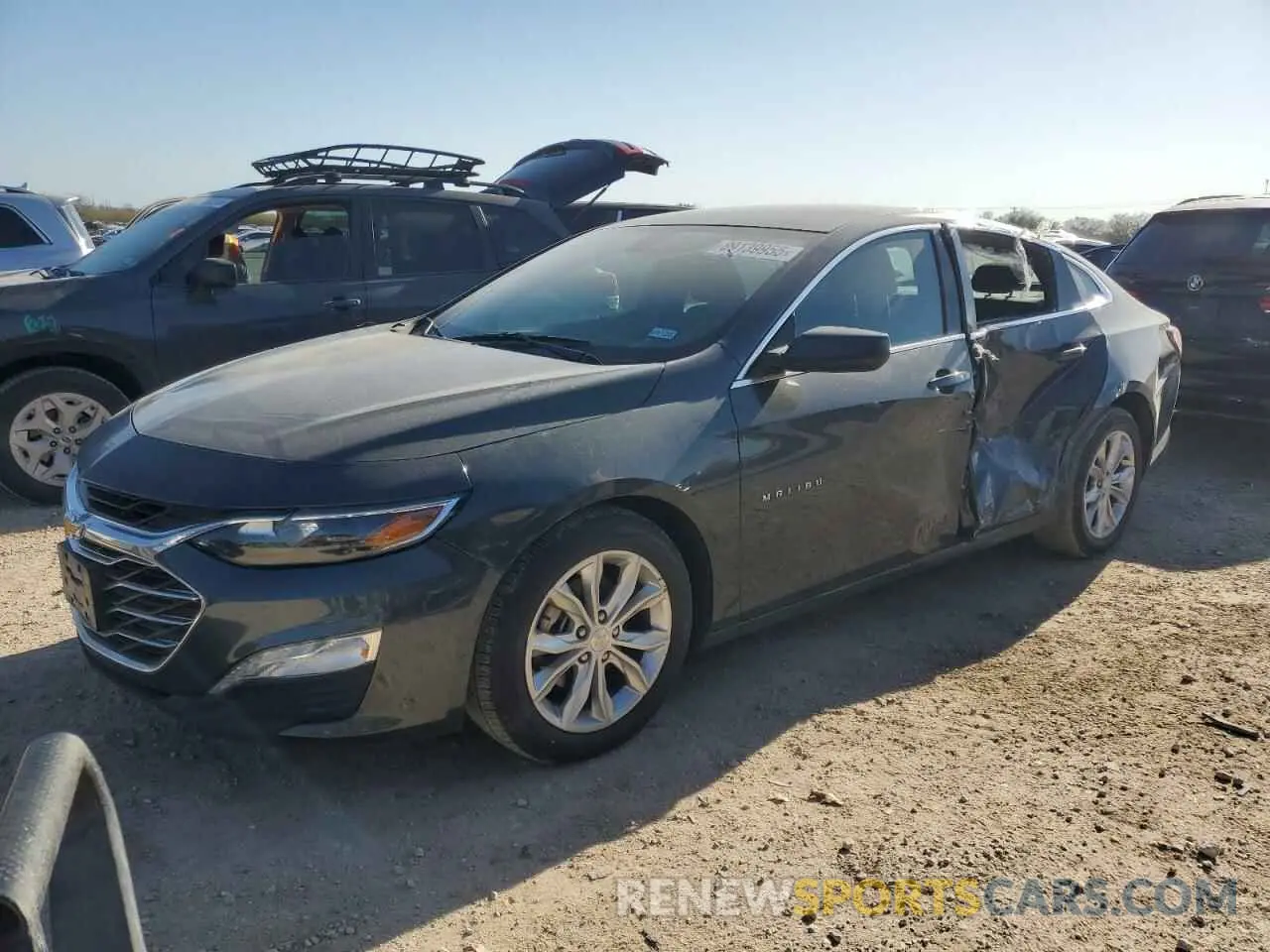 1 Photograph of a damaged car 1G1ZD5ST1LF114597 CHEVROLET MALIBU 2020