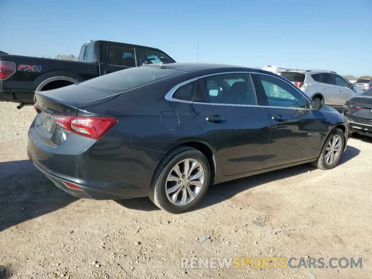 3 Photograph of a damaged car 1G1ZD5ST1LF114597 CHEVROLET MALIBU 2020