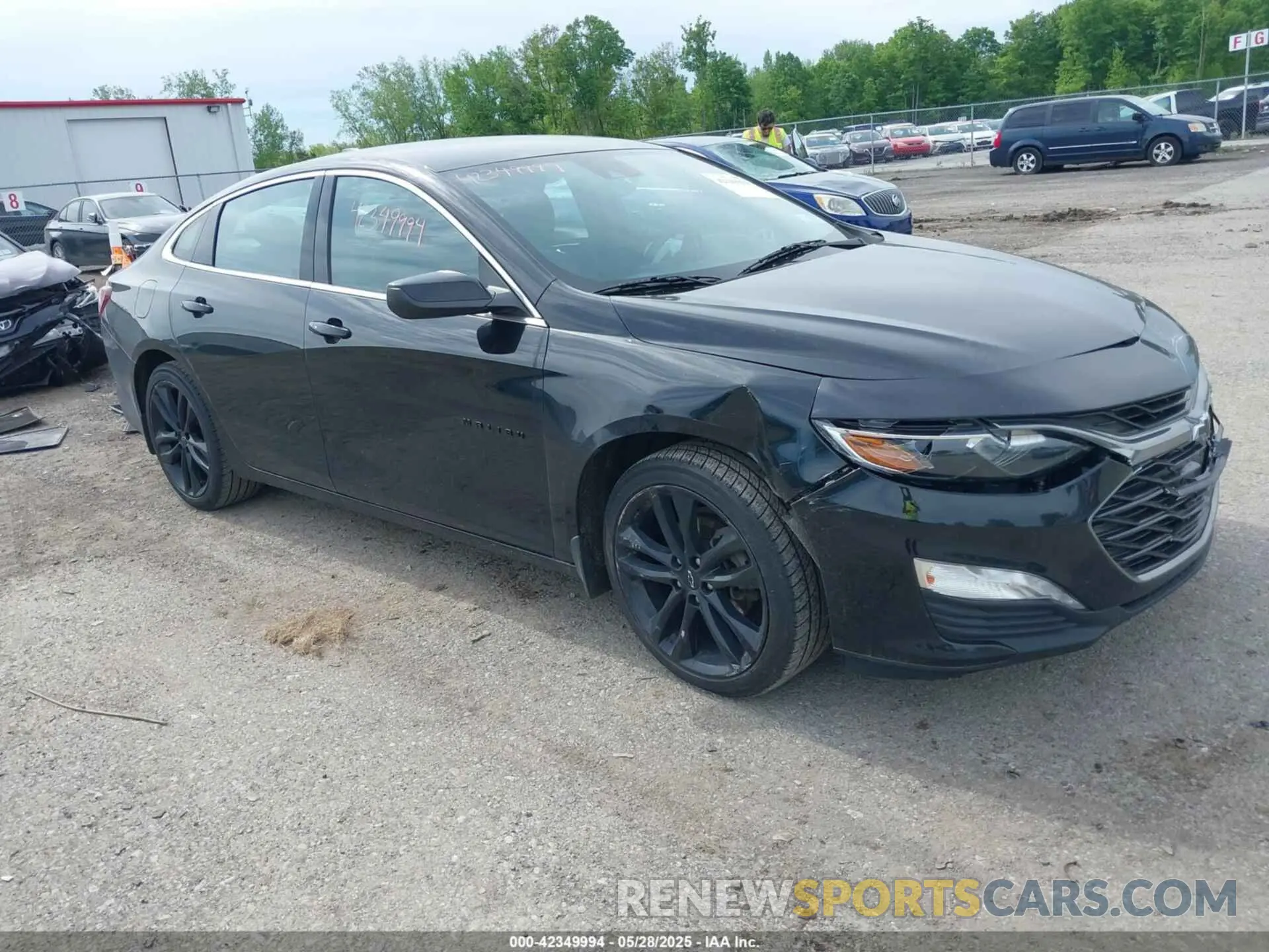 1 Photograph of a damaged car 1G1ZD5ST1LF147163 CHEVROLET MALIBU 2020
