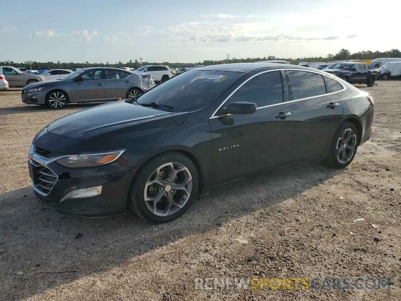 1 Photograph of a damaged car 1G1ZD5ST1LF157997 CHEVROLET MALIBU 2020