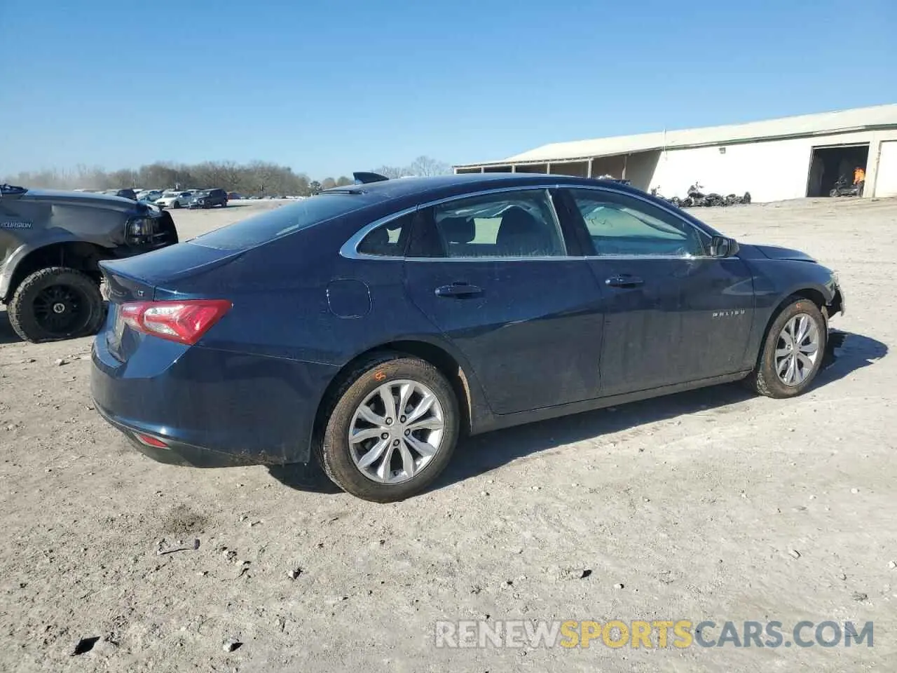 3 Photograph of a damaged car 1G1ZD5ST2LF000818 CHEVROLET MALIBU 2020