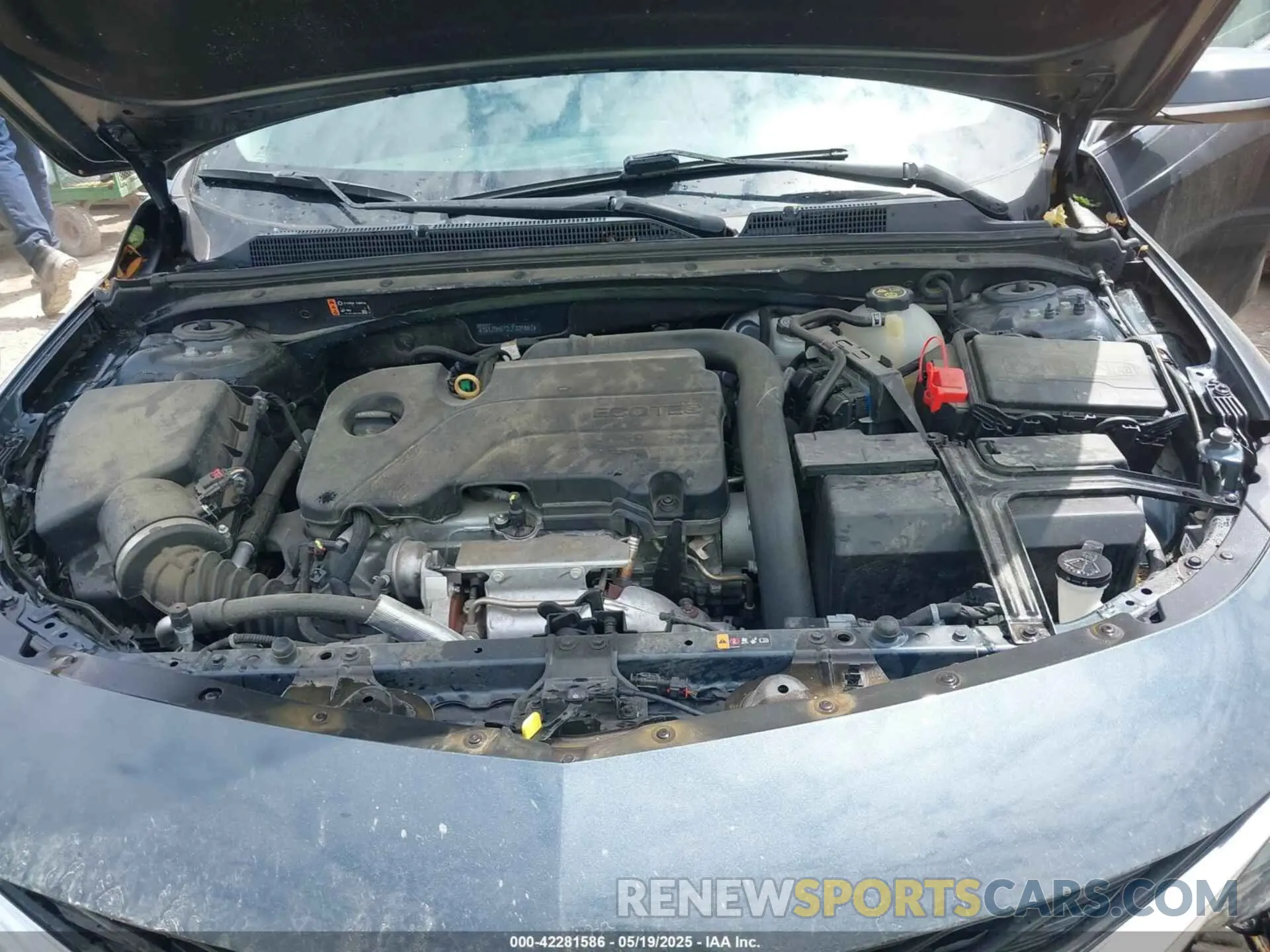 10 Photograph of a damaged car 1G1ZD5ST2LF009857 CHEVROLET MALIBU 2020