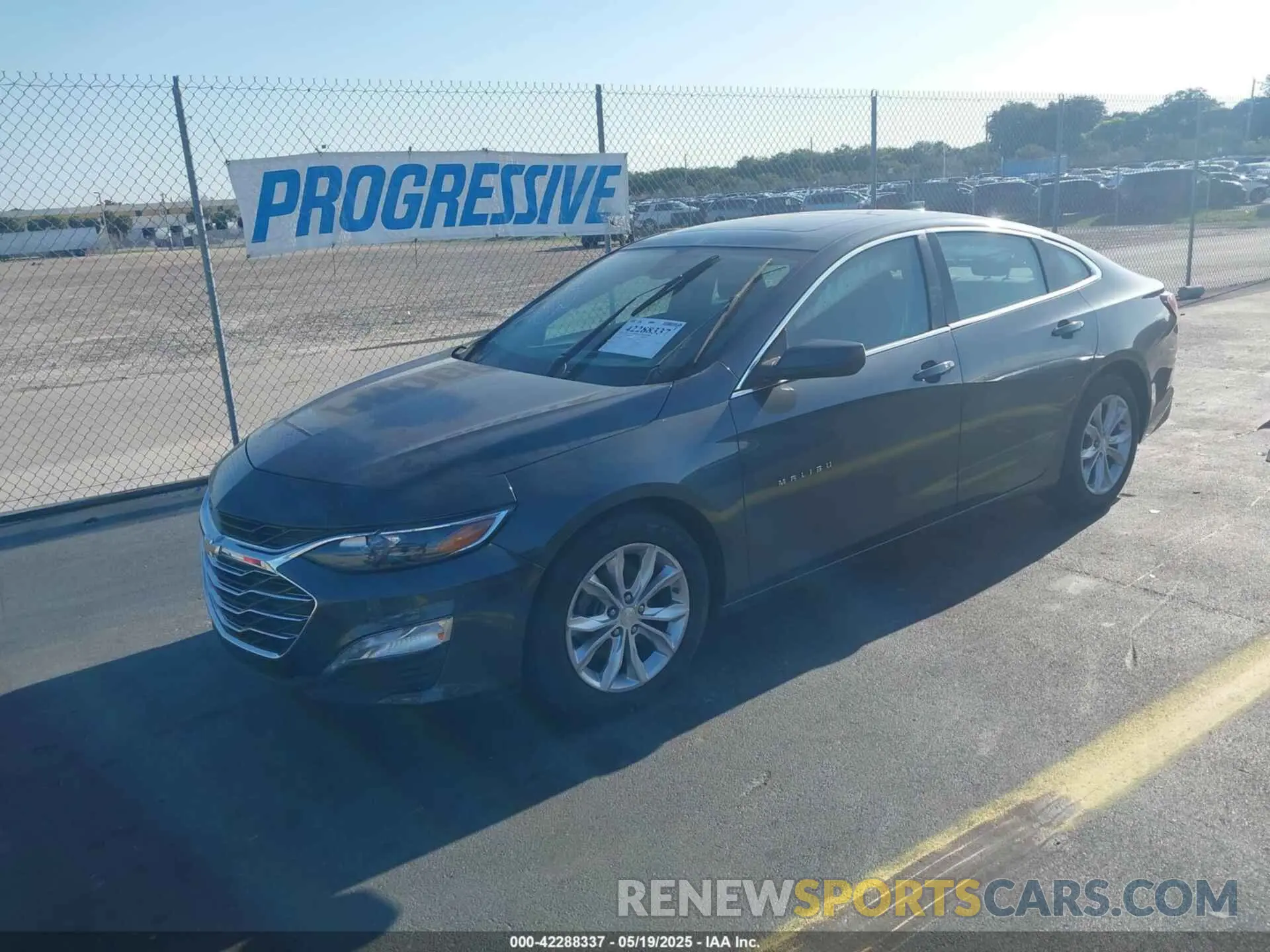 2 Photograph of a damaged car 1G1ZD5ST2LF009860 CHEVROLET MALIBU 2020