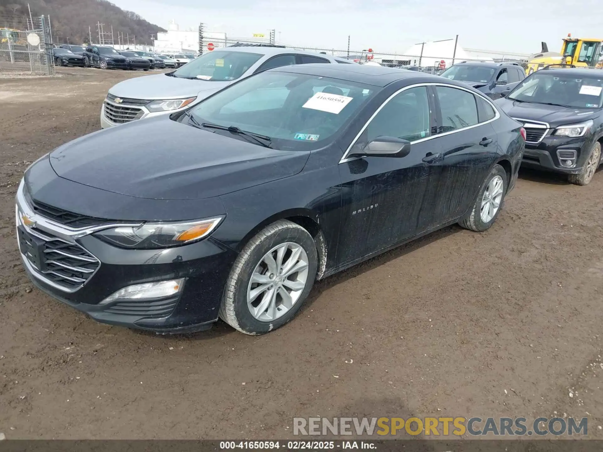 2 Photograph of a damaged car 1G1ZD5ST2LF019224 CHEVROLET MALIBU 2020