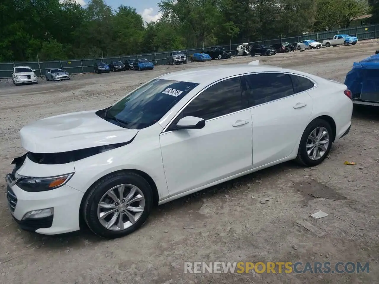 1 Photograph of a damaged car 1G1ZD5ST2LF037240 CHEVROLET MALIBU 2020
