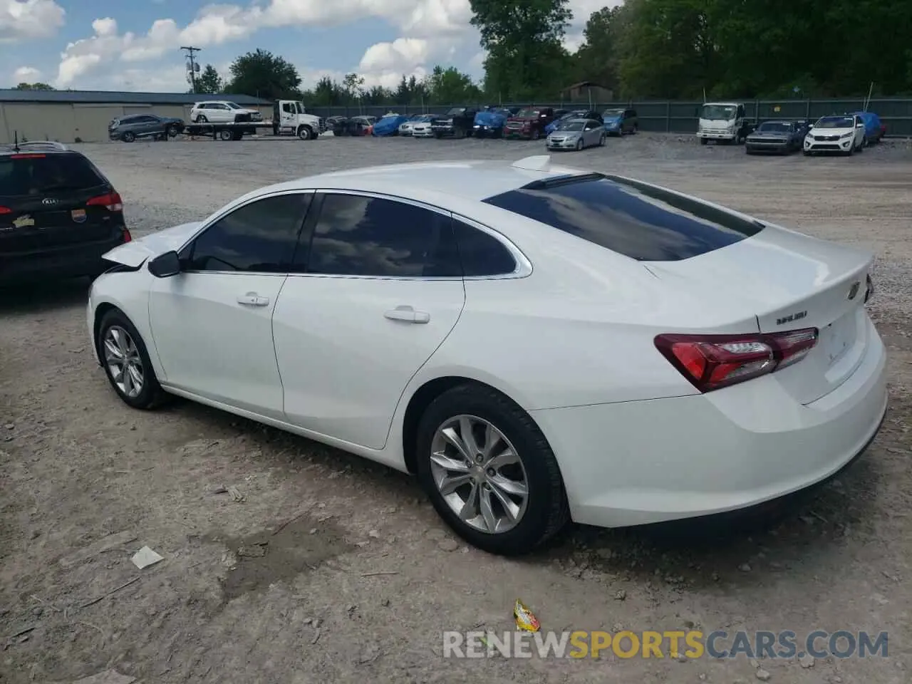 2 Photograph of a damaged car 1G1ZD5ST2LF037240 CHEVROLET MALIBU 2020
