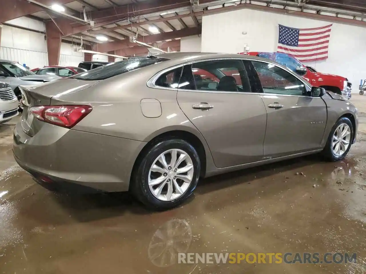 3 Photograph of a damaged car 1G1ZD5ST2LF041059 CHEVROLET MALIBU 2020