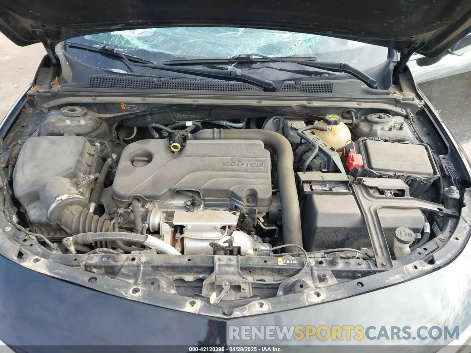 10 Photograph of a damaged car 1G1ZD5ST2LF045824 CHEVROLET MALIBU 2020