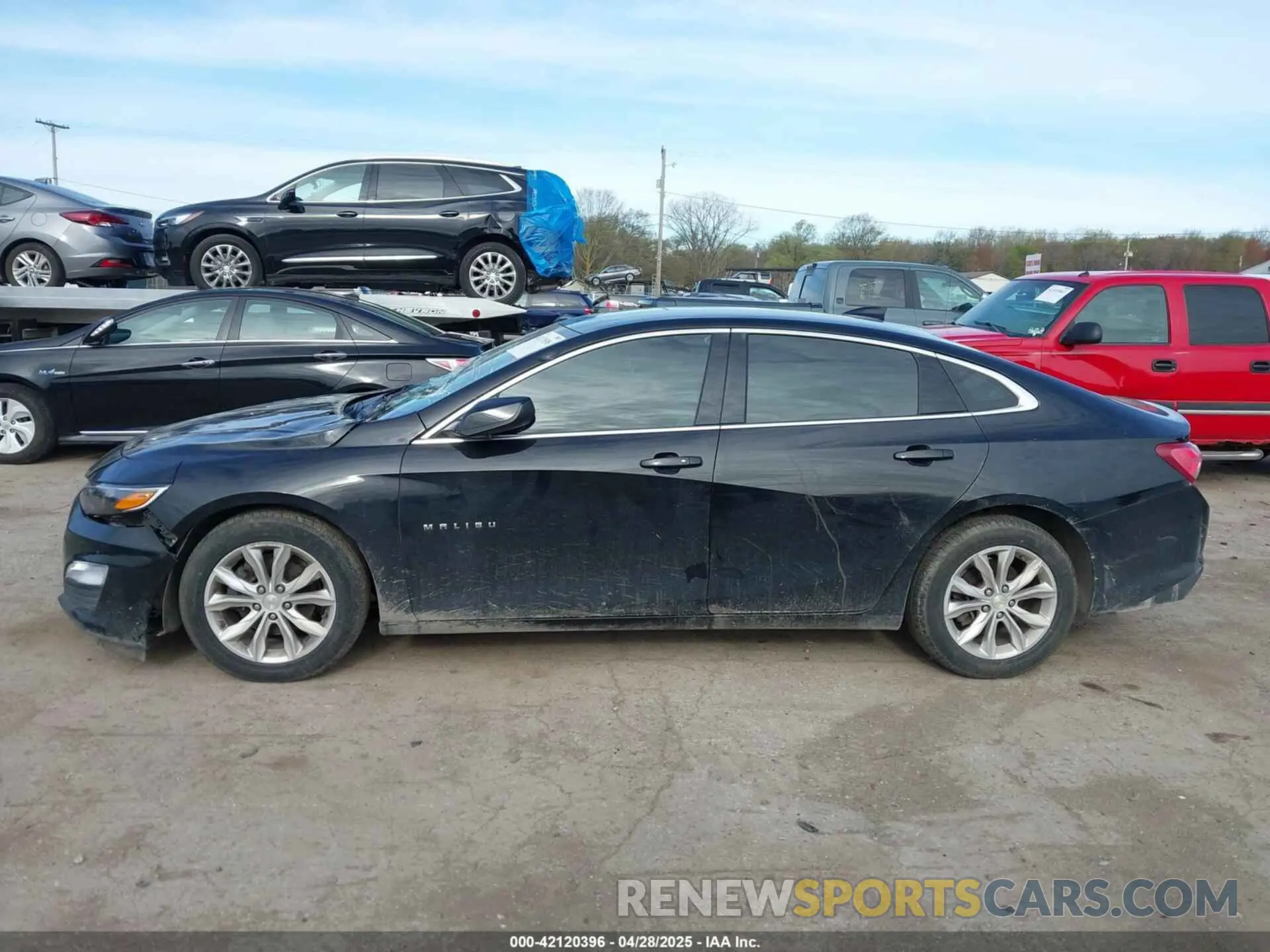 14 Photograph of a damaged car 1G1ZD5ST2LF045824 CHEVROLET MALIBU 2020