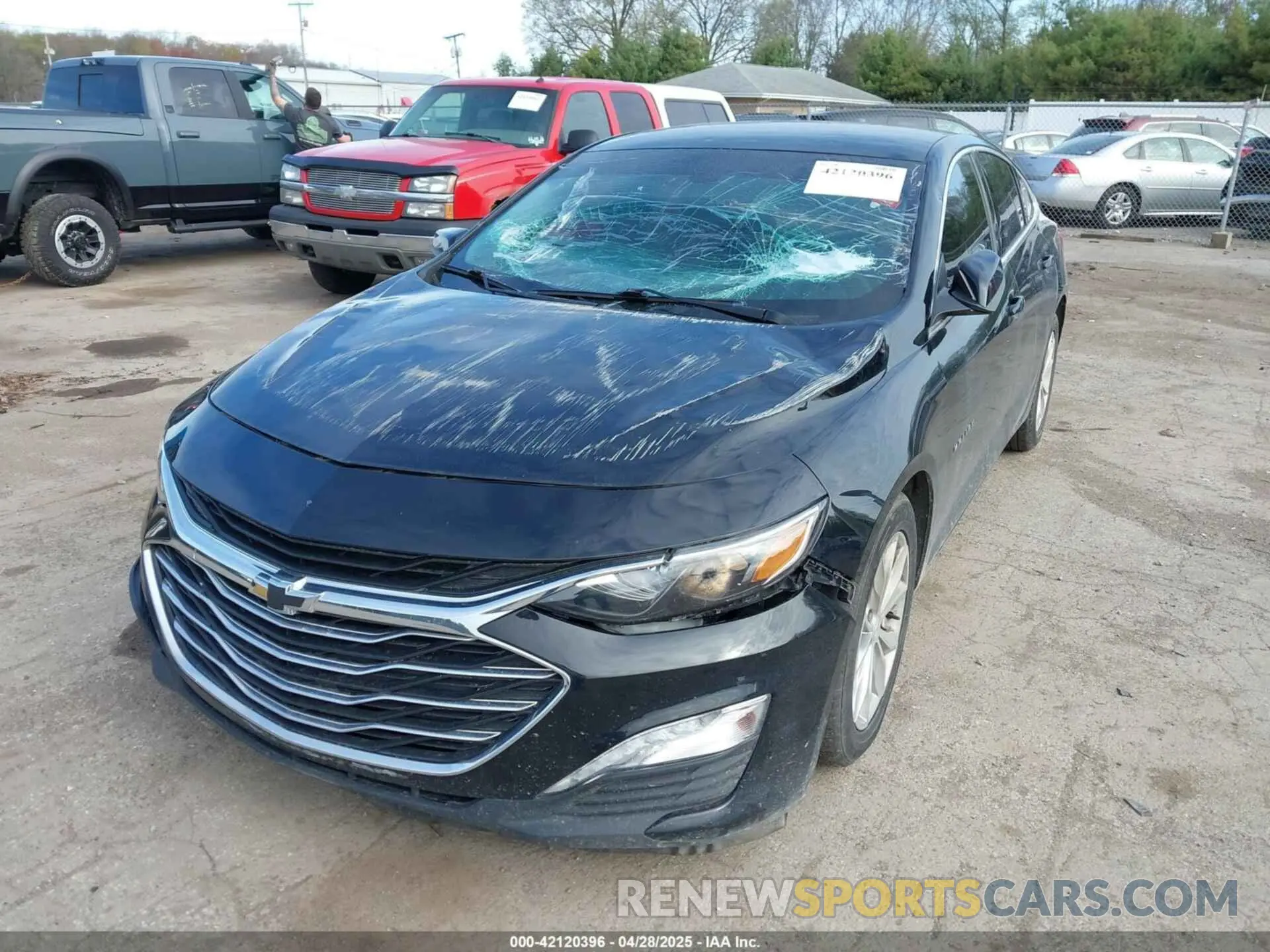 6 Photograph of a damaged car 1G1ZD5ST2LF045824 CHEVROLET MALIBU 2020