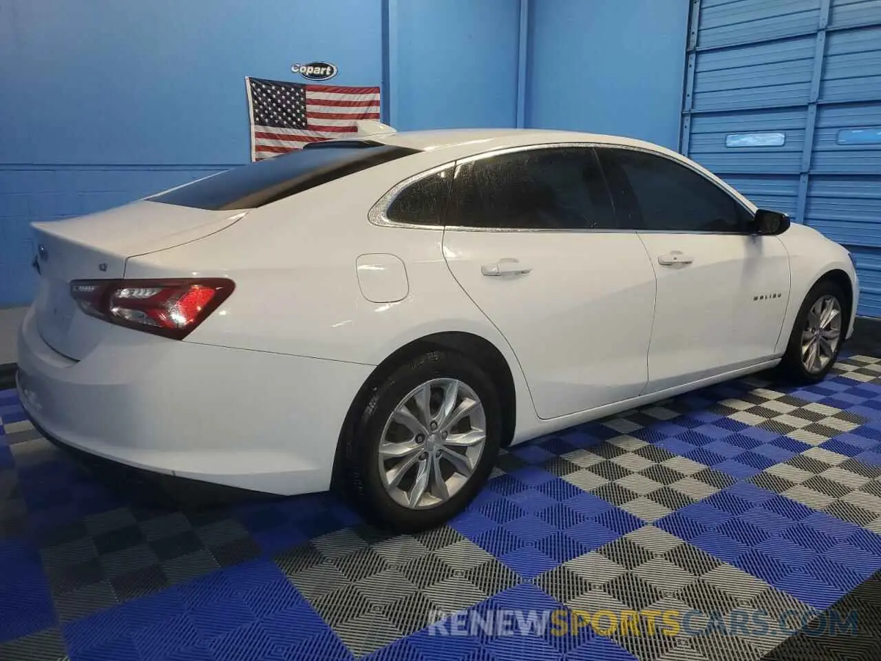 3 Photograph of a damaged car 1G1ZD5ST2LF052966 CHEVROLET MALIBU 2020