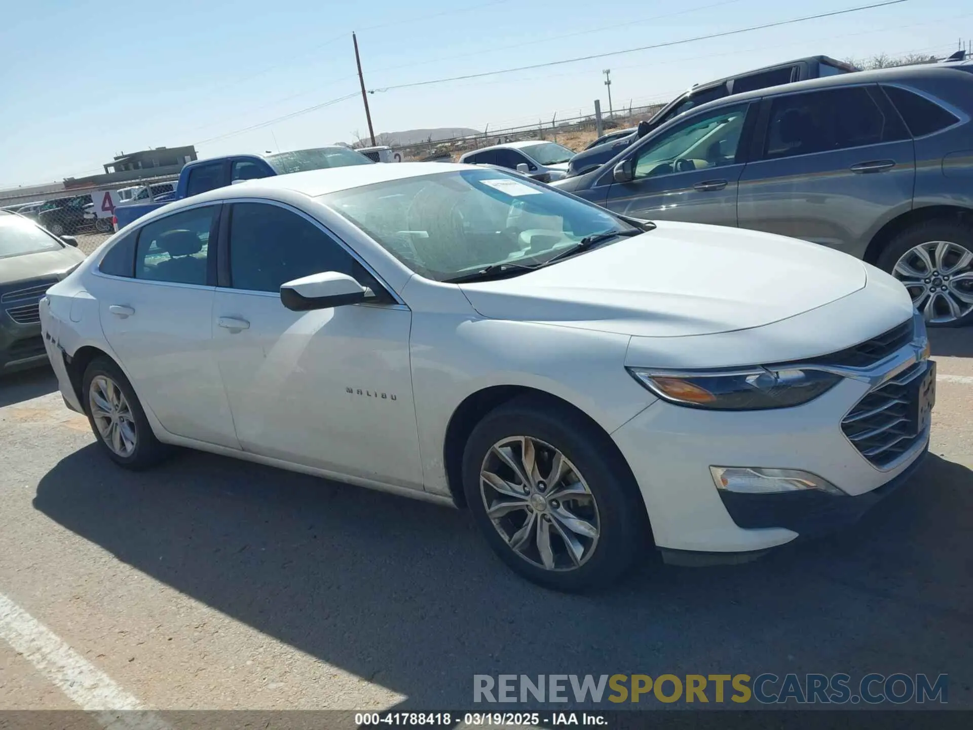 13 Photograph of a damaged car 1G1ZD5ST2LF054202 CHEVROLET MALIBU 2020