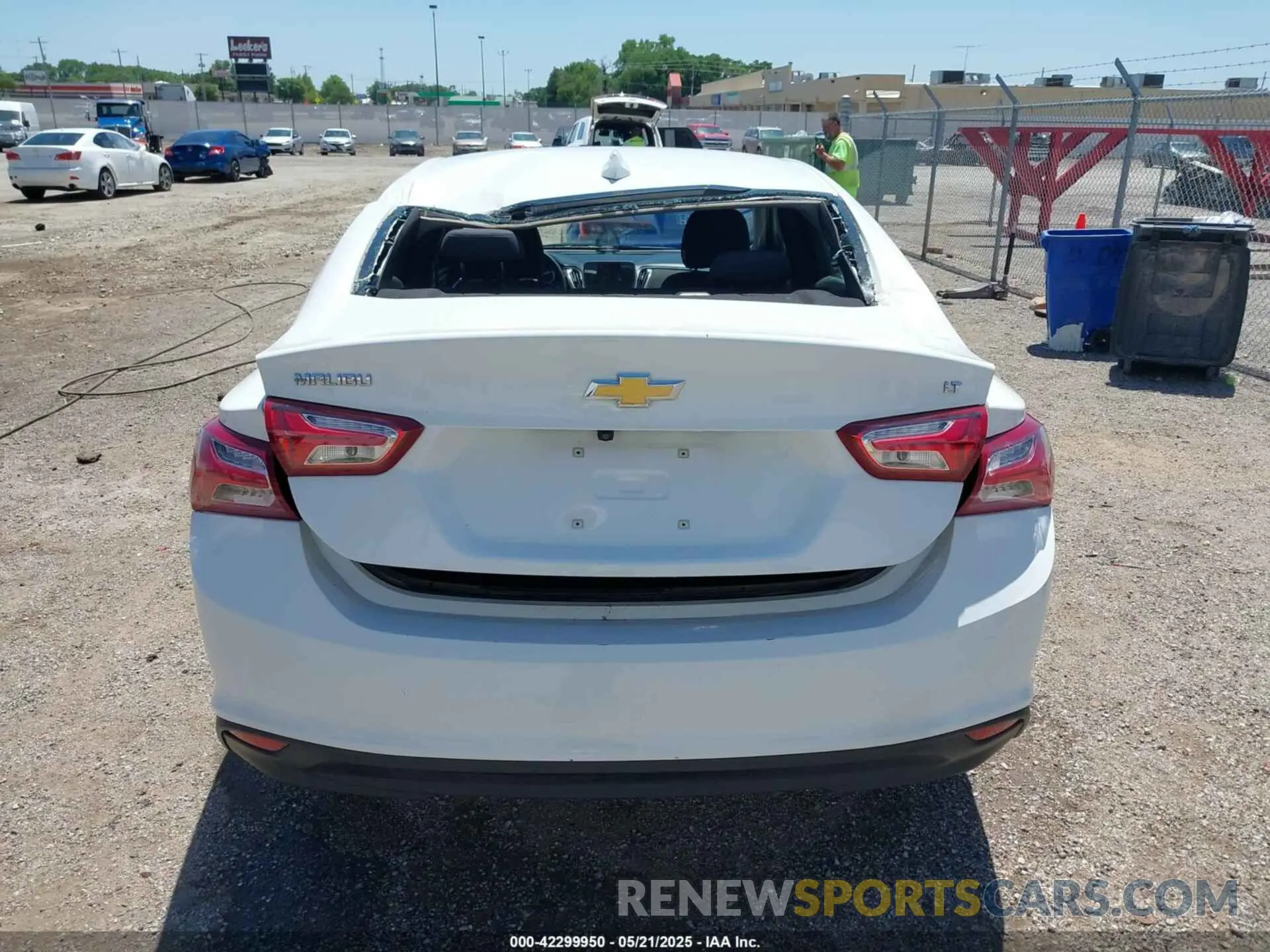16 Photograph of a damaged car 1G1ZD5ST2LF055026 CHEVROLET MALIBU 2020