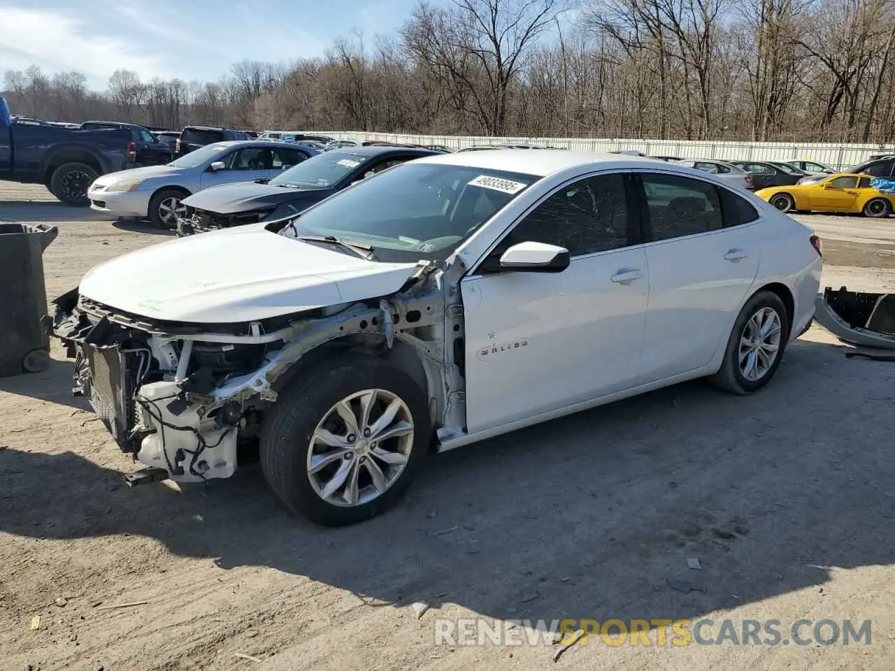 1 Photograph of a damaged car 1G1ZD5ST2LF055298 CHEVROLET MALIBU 2020