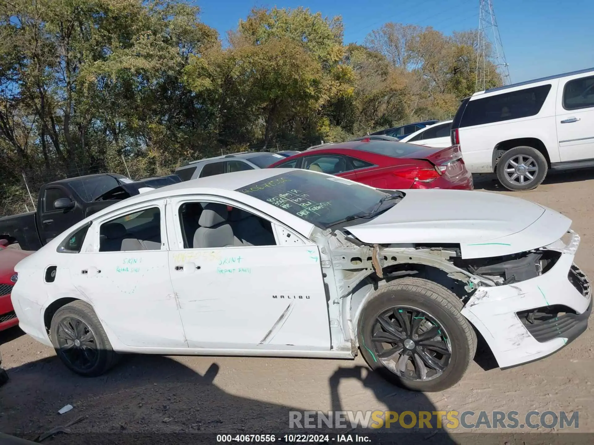 14 Photograph of a damaged car 1G1ZD5ST2LF057911 CHEVROLET MALIBU 2020