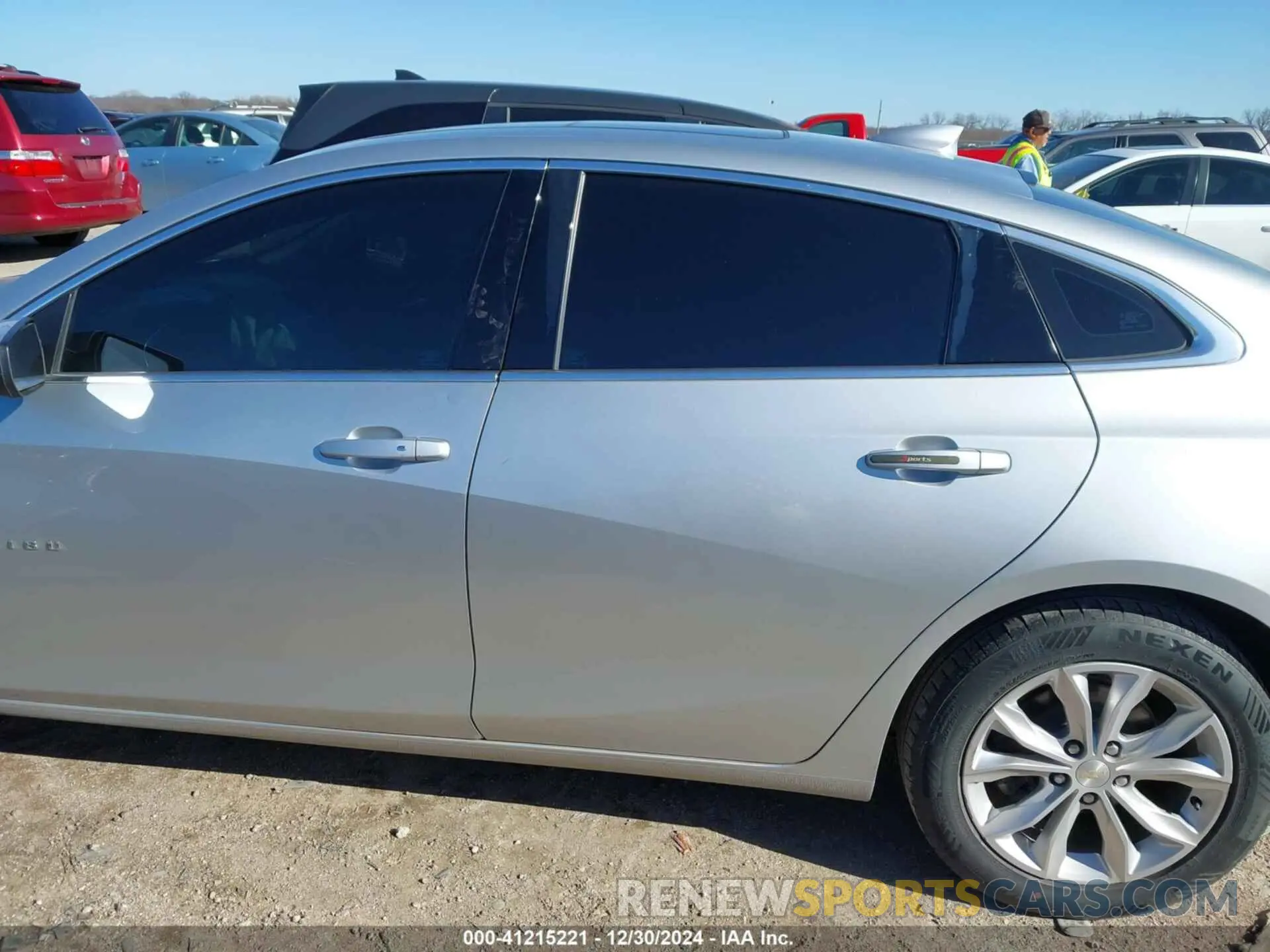 14 Photograph of a damaged car 1G1ZD5ST2LF063191 CHEVROLET MALIBU 2020