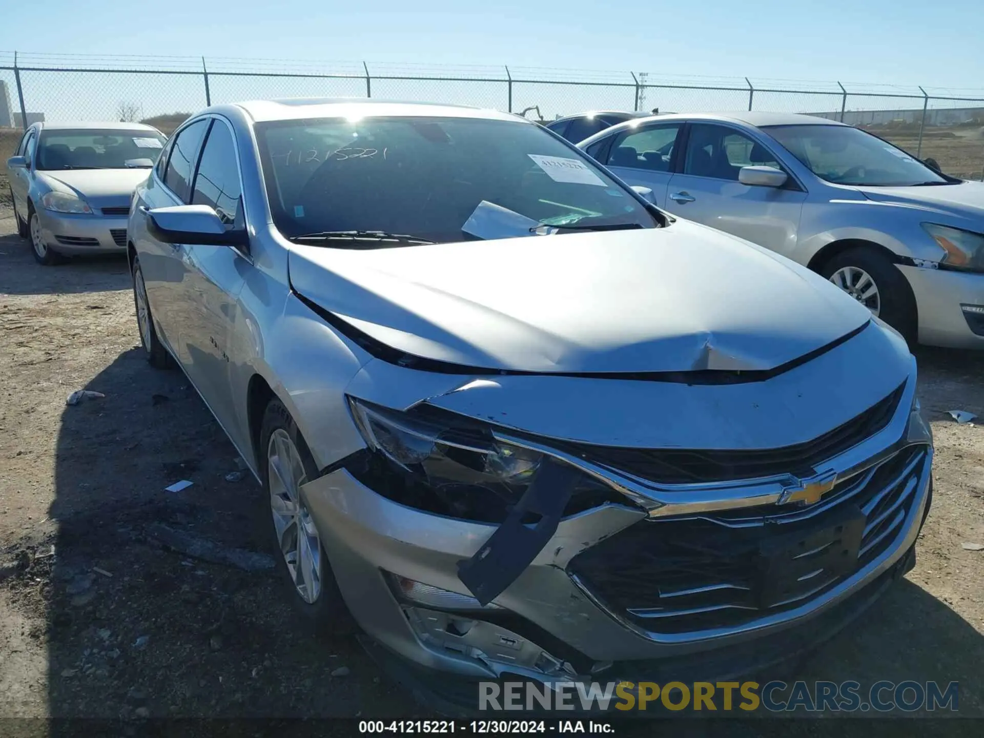 6 Photograph of a damaged car 1G1ZD5ST2LF063191 CHEVROLET MALIBU 2020
